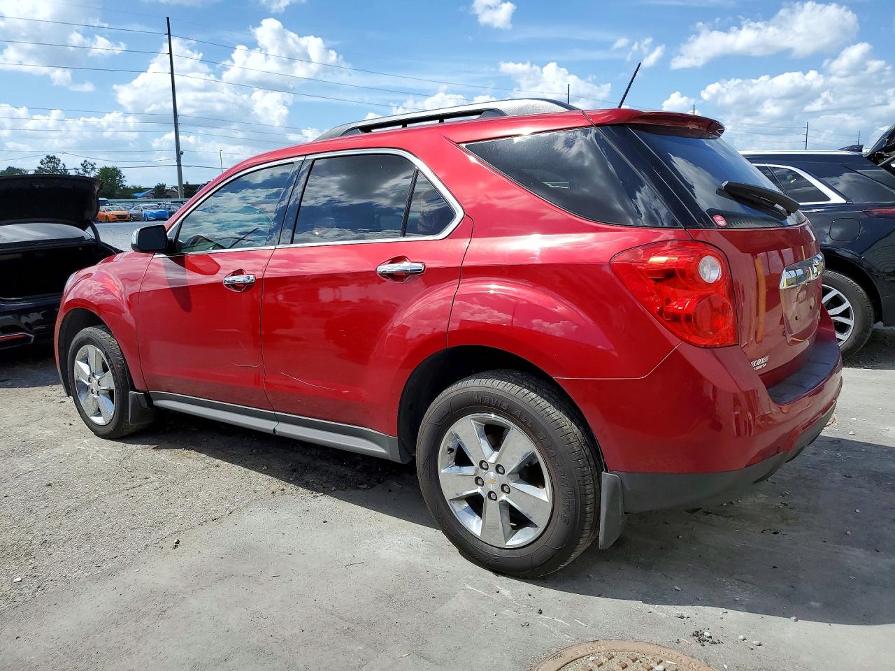2015 Chevrolet Equinox Lt Красный vin: 2GNALBEK6F6436831