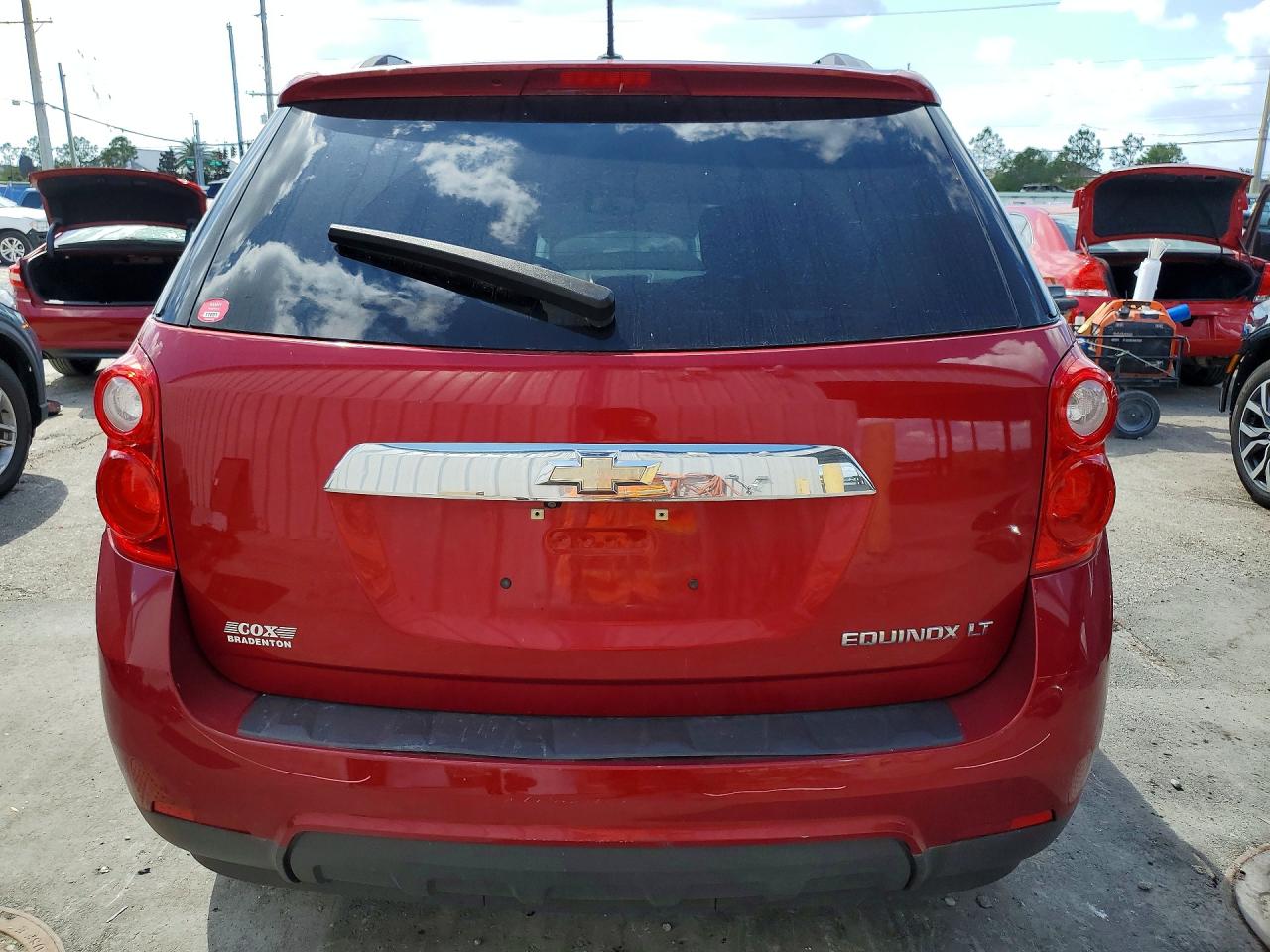 2015 Chevrolet Equinox Lt Красный vin: 2GNALBEK6F6436831