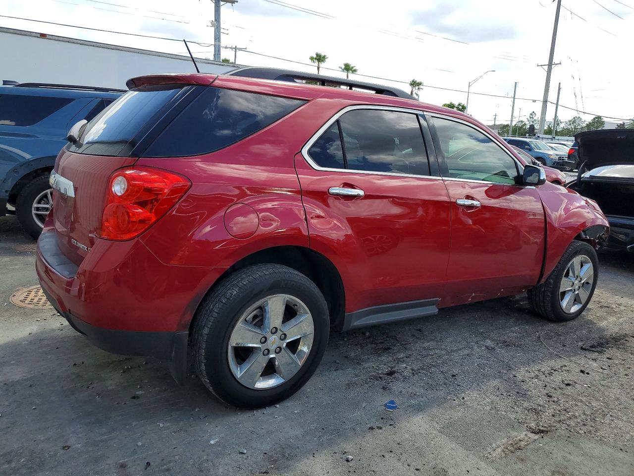 2015 Chevrolet Equinox Lt Красный vin: 2GNALBEK6F6436831