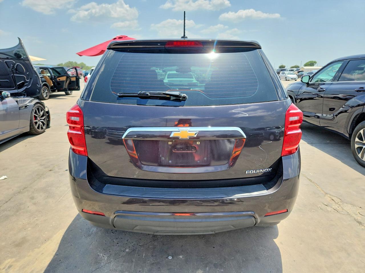2016 Chevrolet Equinox Ls Blue vin: 2GNALBEK6G6200200