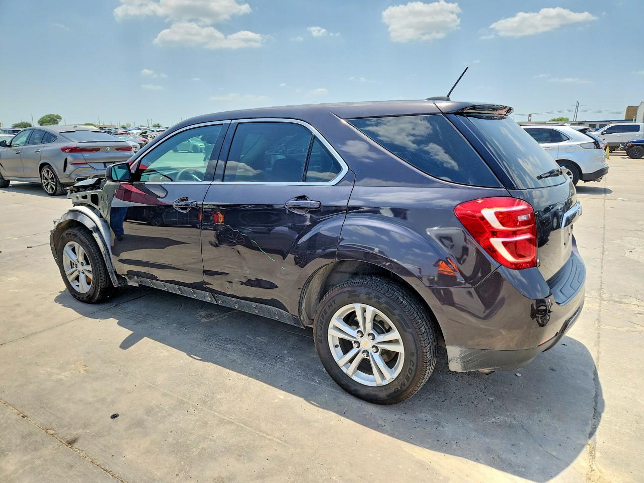 2016 Chevrolet Equinox Ls Blue vin: 2GNALBEK6G6200200