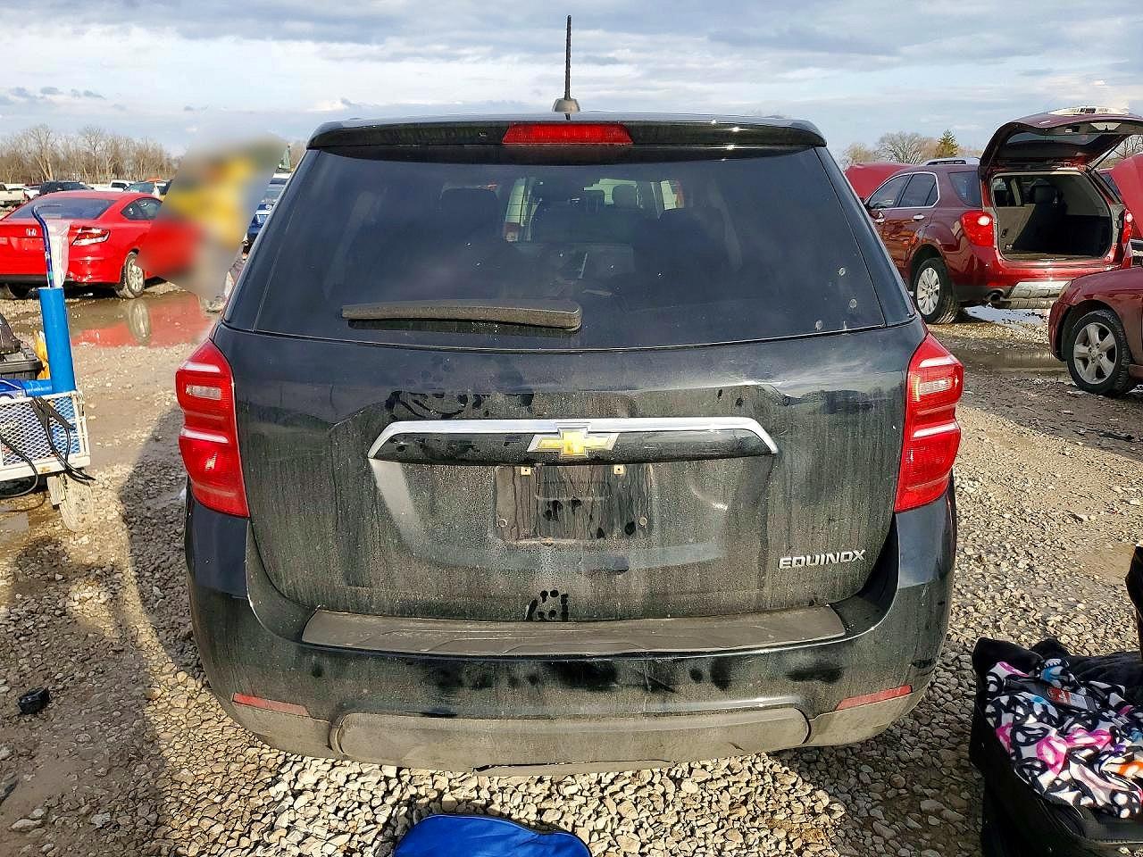 2016 Chevrolet Equinox Ls Черный vin: 2GNALBEK6G6294837