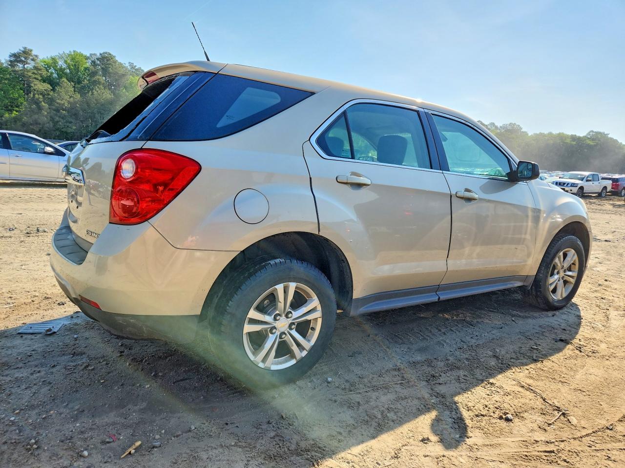 2012 Chevrolet Equinox Ls Tan vin: 2GNALBEK7C1309031