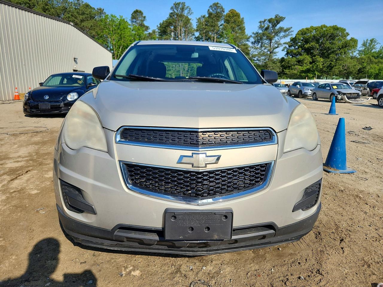 2012 Chevrolet Equinox Ls Tan vin: 2GNALBEK7C1309031