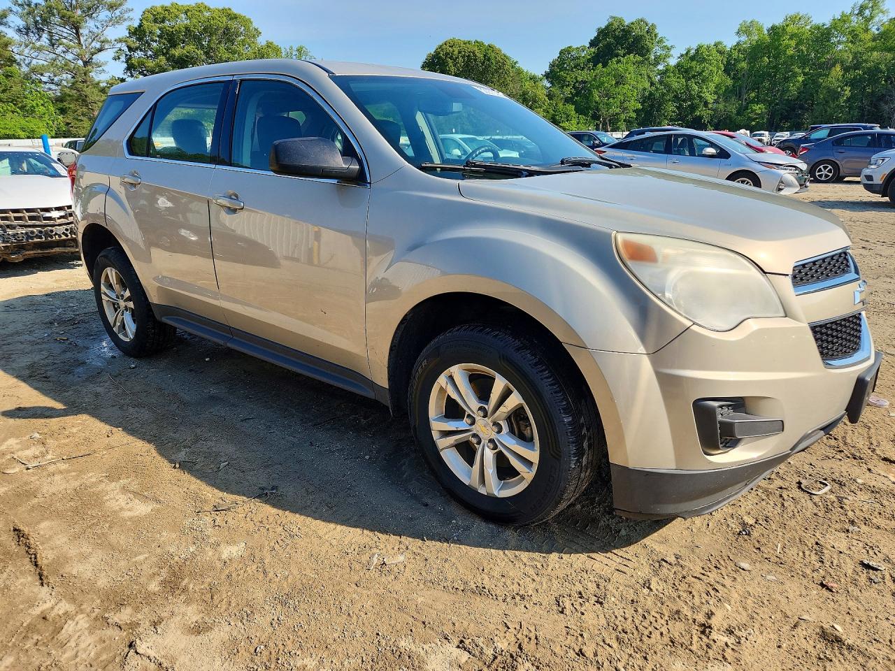 2012 Chevrolet Equinox Ls Tan vin: 2GNALBEK7C1309031