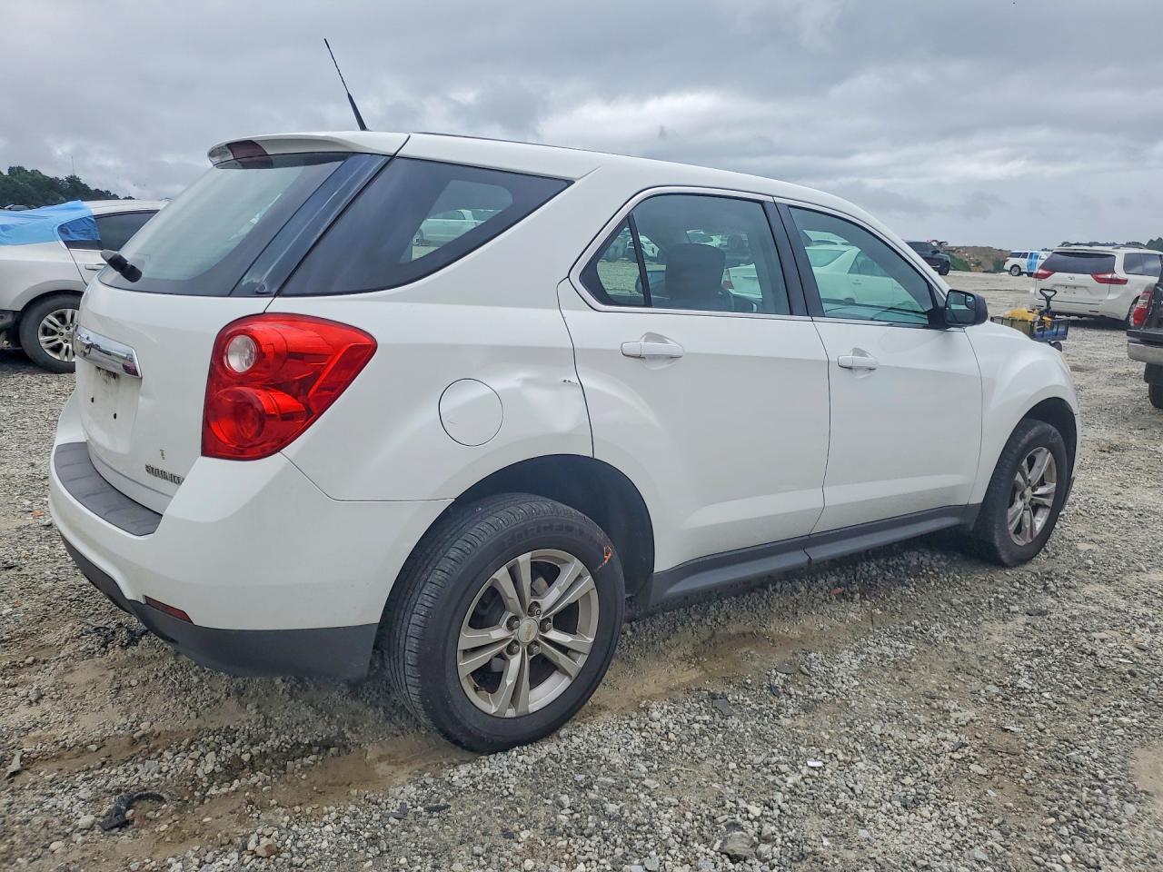 2012 Chevrolet Equinox Ls Белый vin: 2GNALBEK7C1336374