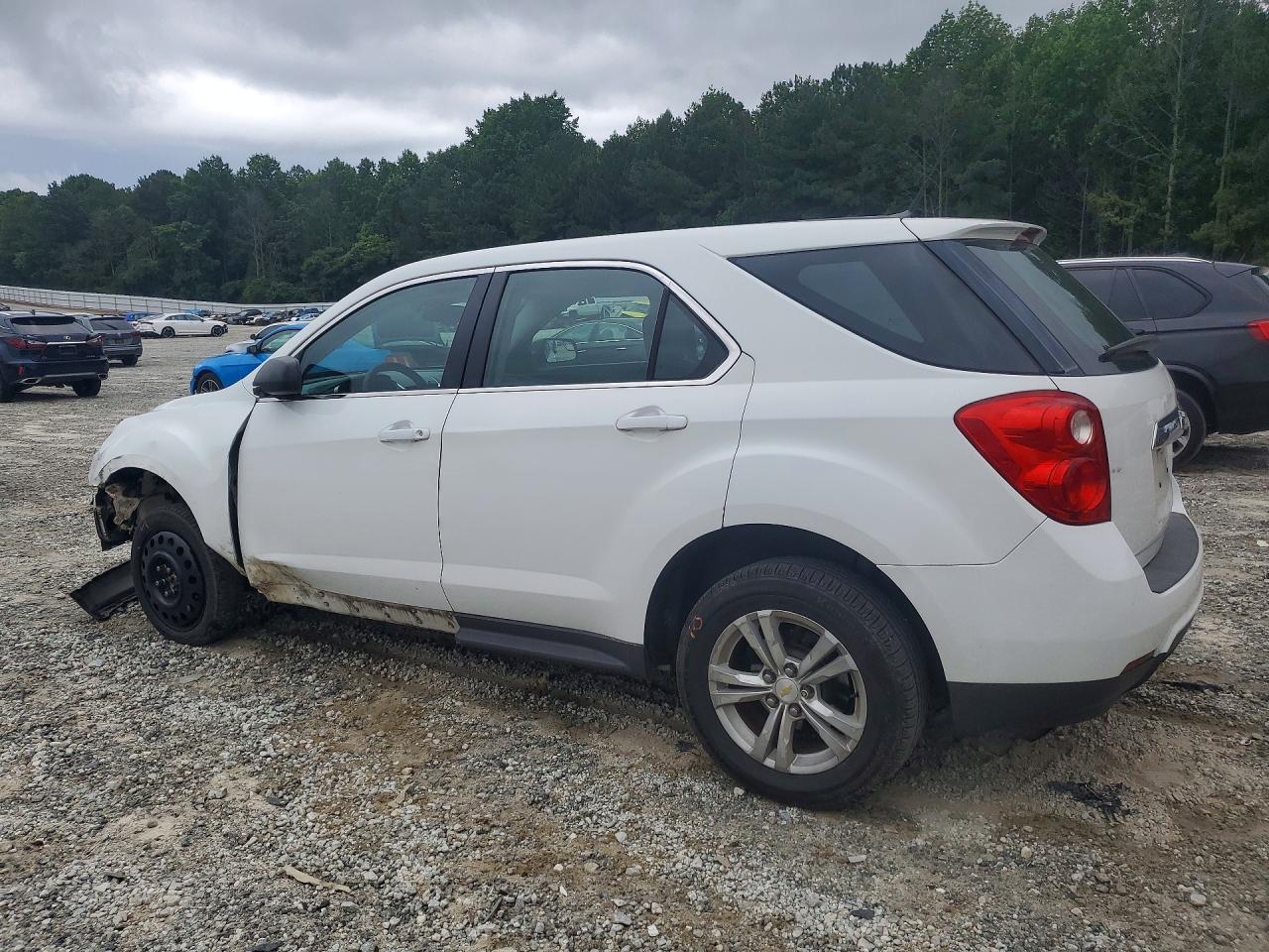 2012 Chevrolet Equinox Ls Белый vin: 2GNALBEK7C1336374