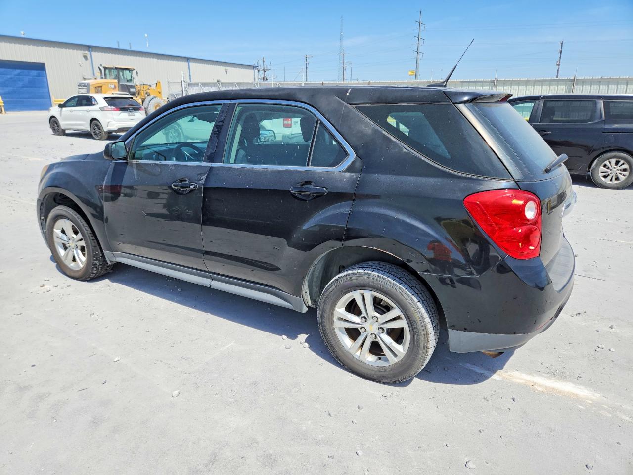 2012 Chevrolet Equinox Ls Black vin: 2GNALBEK7C6304558