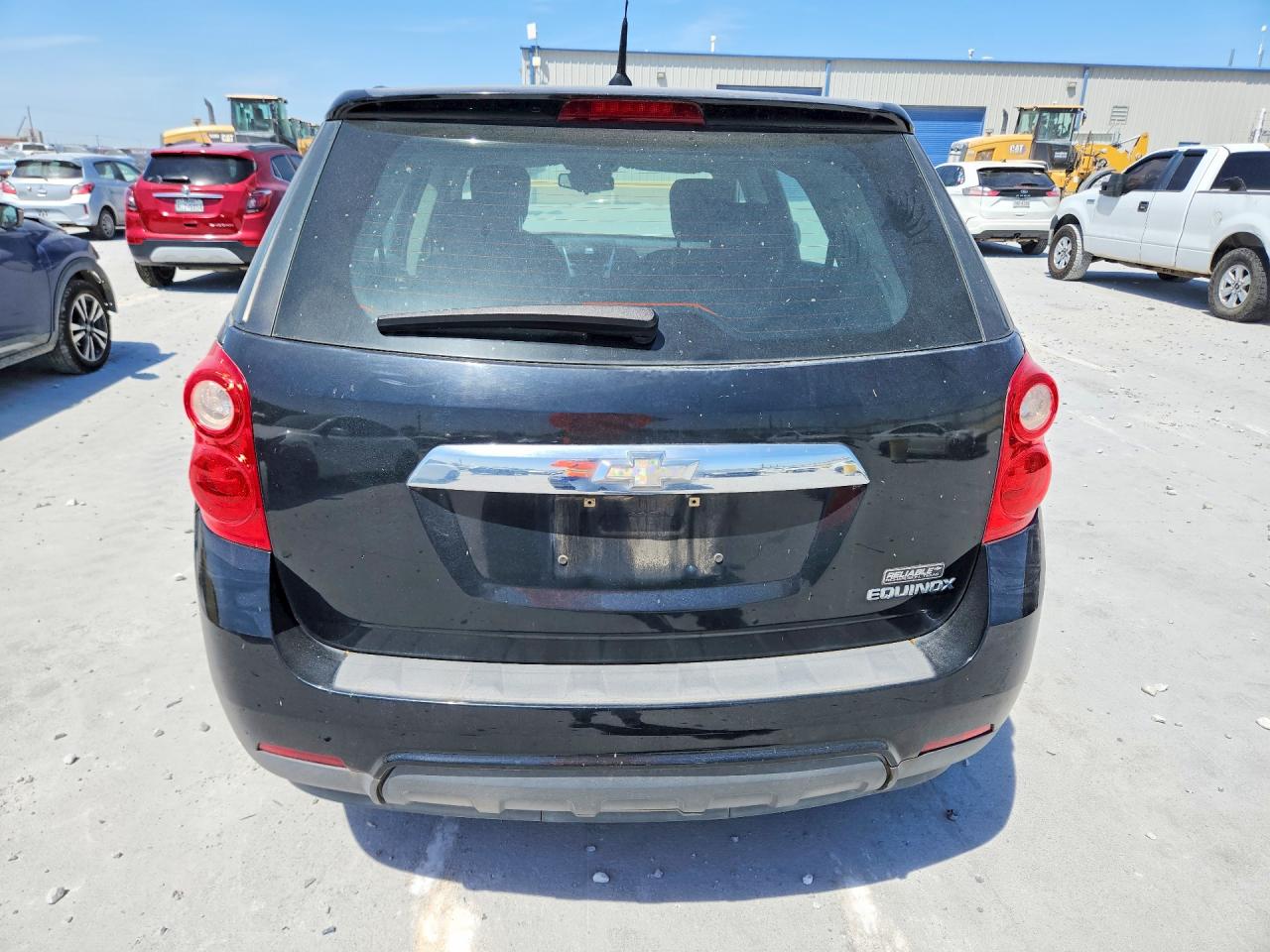 2012 Chevrolet Equinox Ls Black vin: 2GNALBEK7C6304558