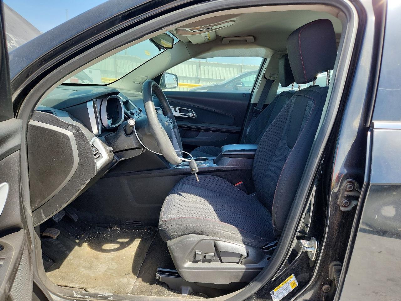 2012 Chevrolet Equinox Ls Black vin: 2GNALBEK7C6304558