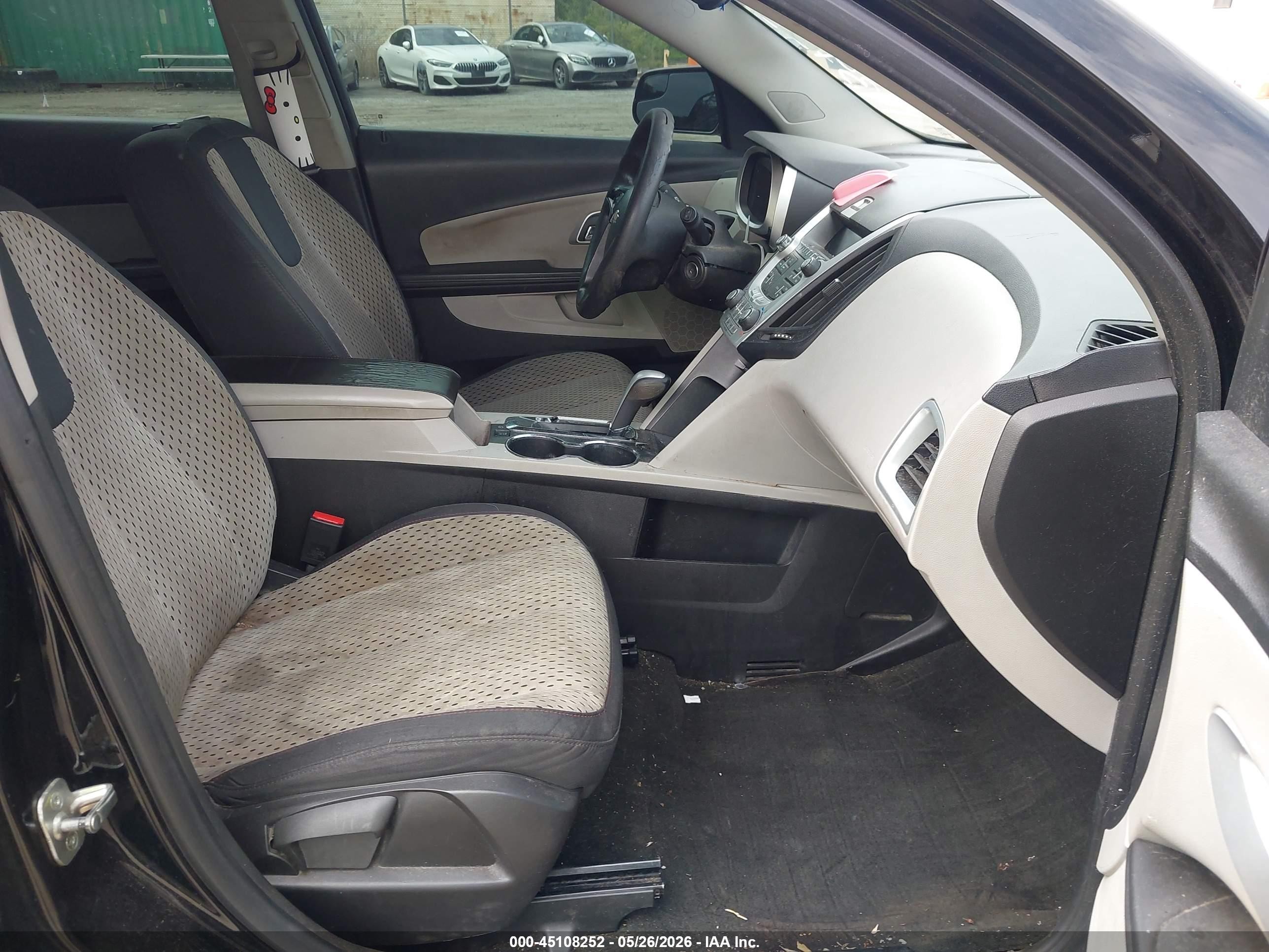 2013 Chevrolet Equinox Ls Черный vin: 2GNALBEK7D1143935
