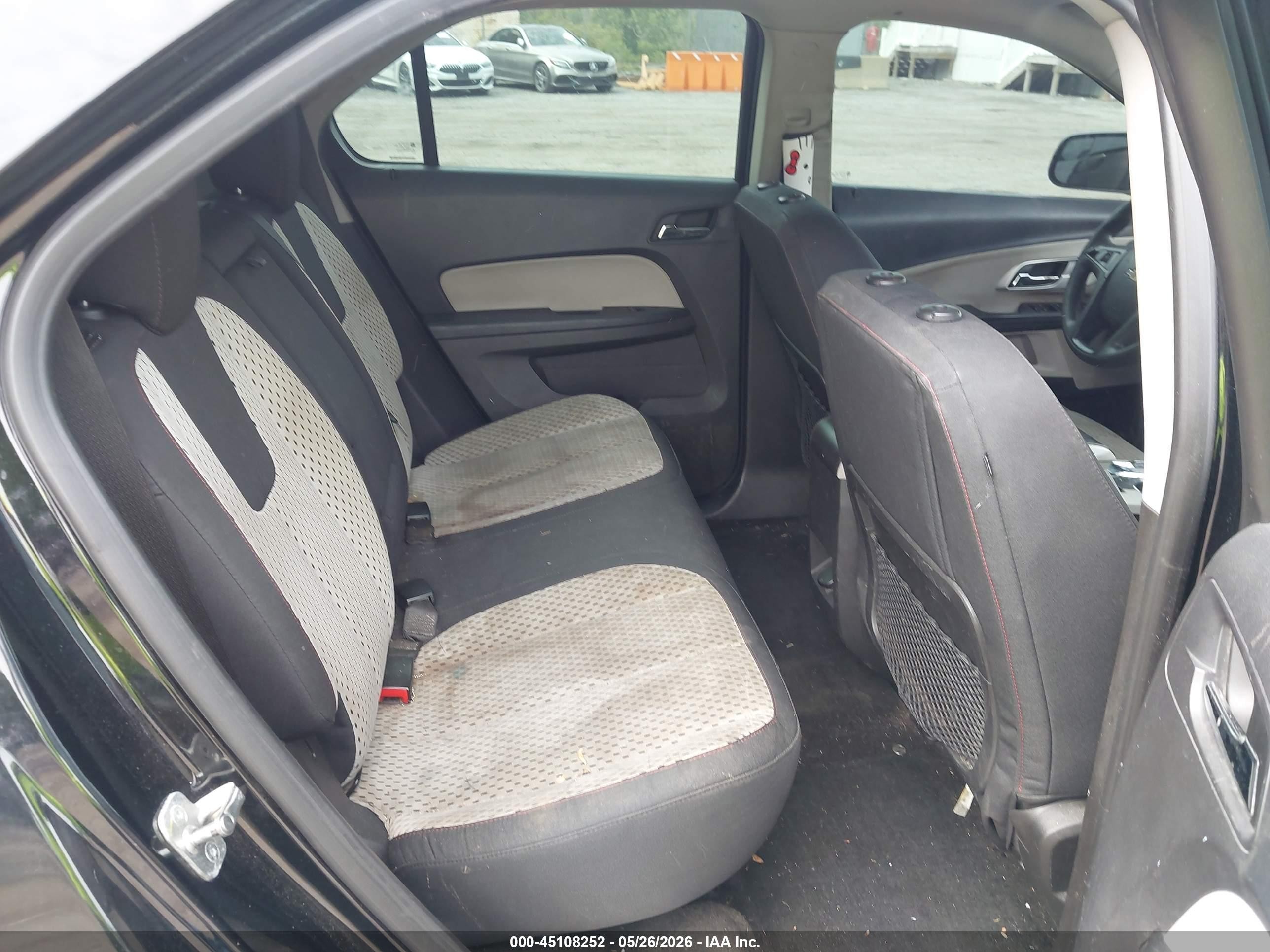 2013 Chevrolet Equinox Ls Черный vin: 2GNALBEK7D1143935