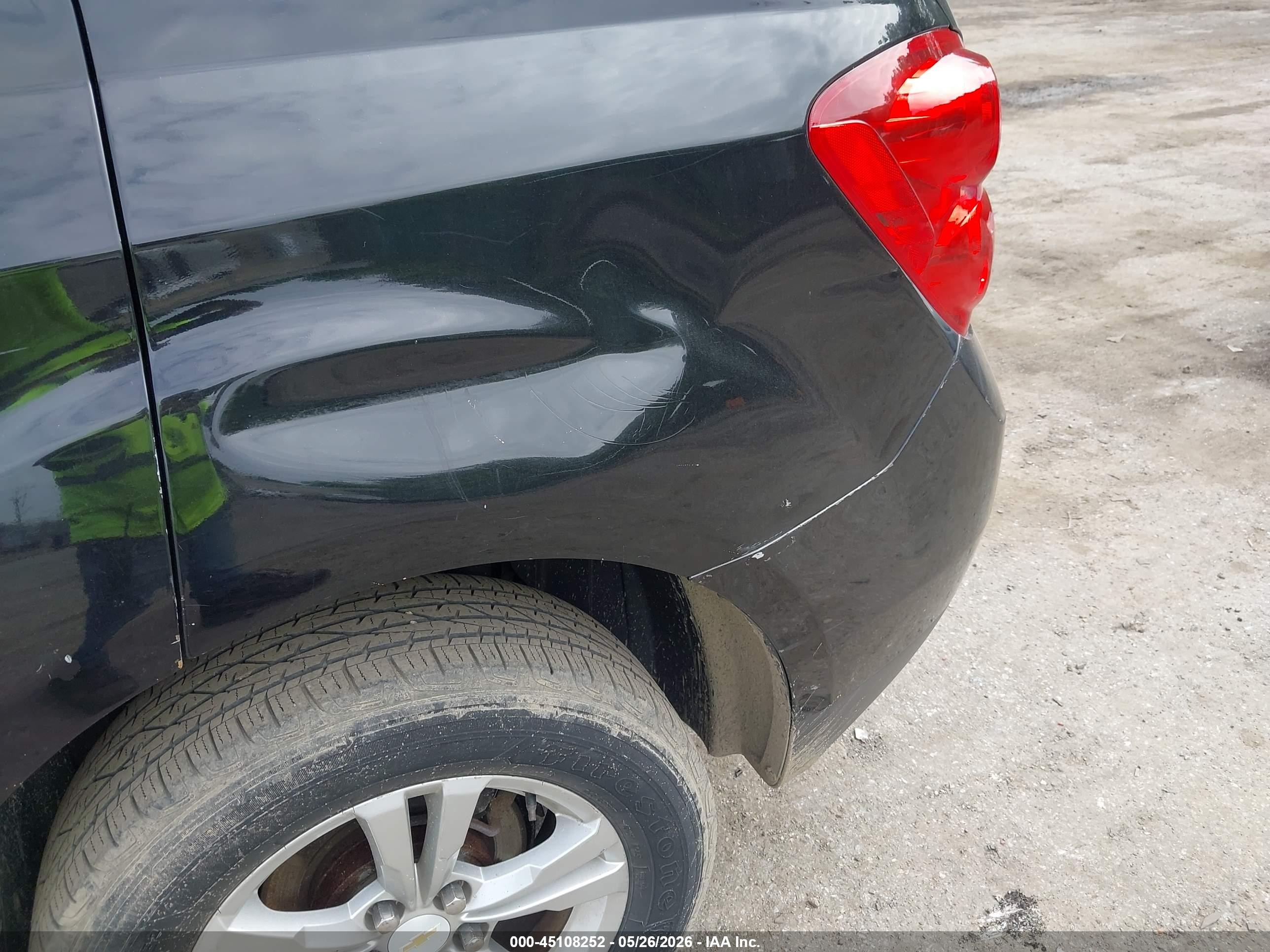 2013 Chevrolet Equinox Ls Черный vin: 2GNALBEK7D1143935