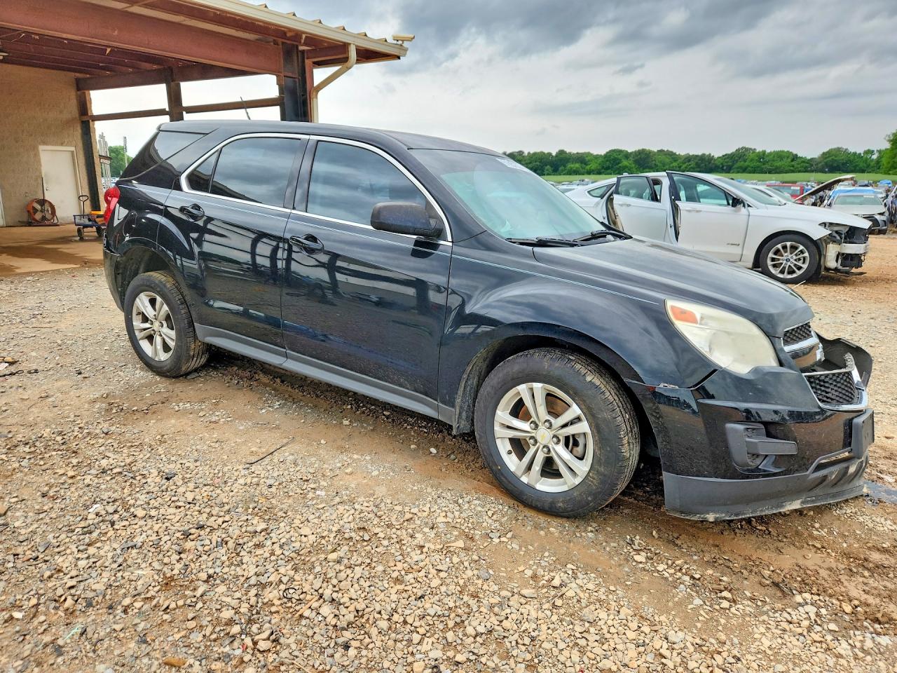 2013 Chevrolet Equinox Ls Black vin: 2GNALBEK7D1148388