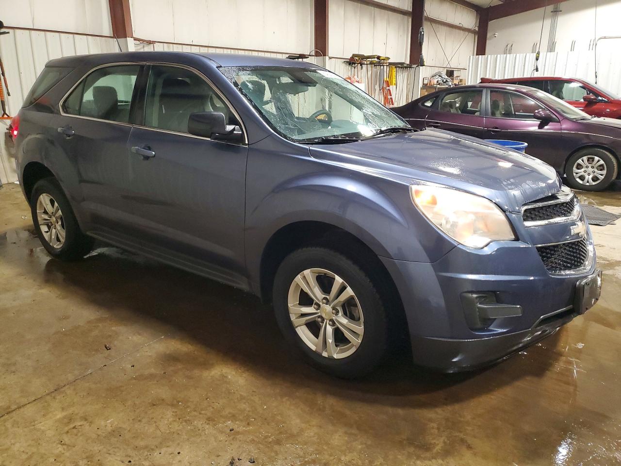 2013 Chevrolet Equinox Ls Blue vin: 2GNALBEK7D6270283