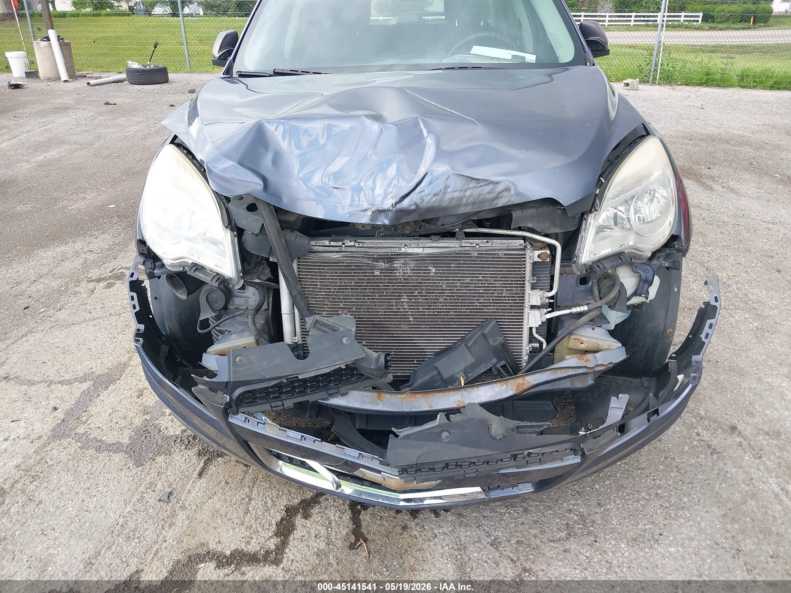 2013 Chevrolet Equinox Ls Blue vin: 2GNALBEK7D6305257