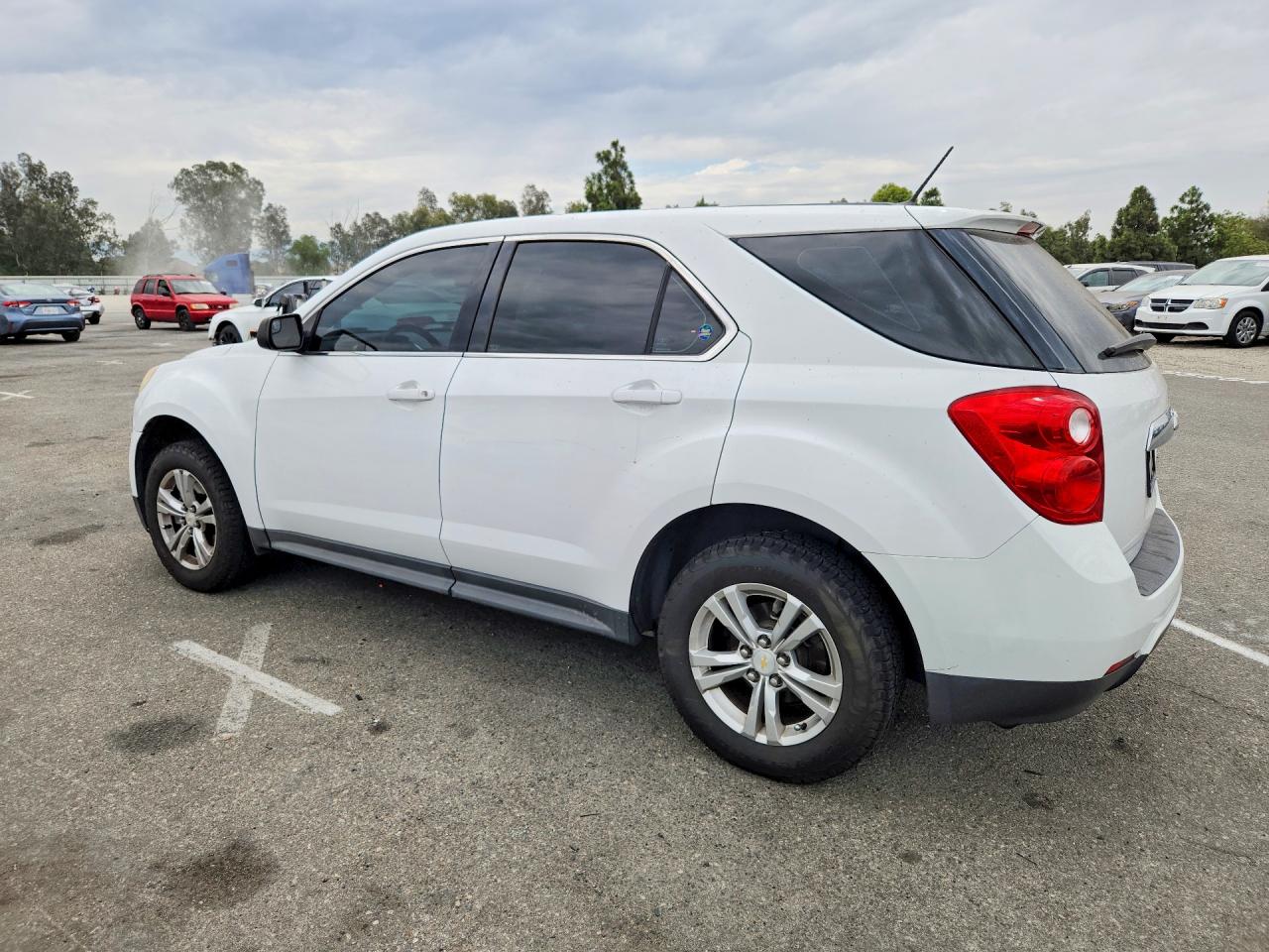 2013 Chevrolet Equinox Ls White vin: 2GNALBEK7D6306134