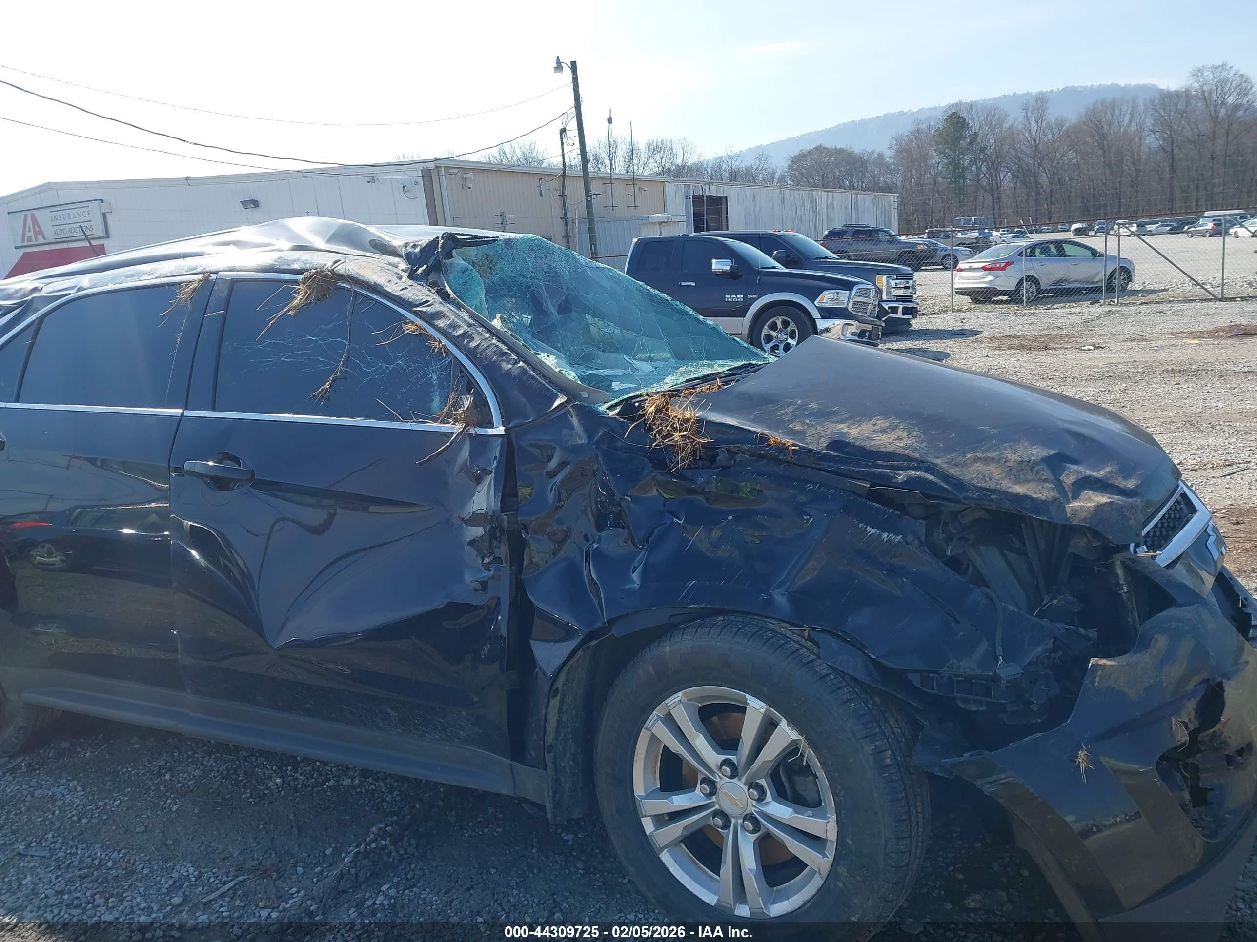 2013 Chevrolet Equinox Ls Black vin: 2GNALBEK7D6327565