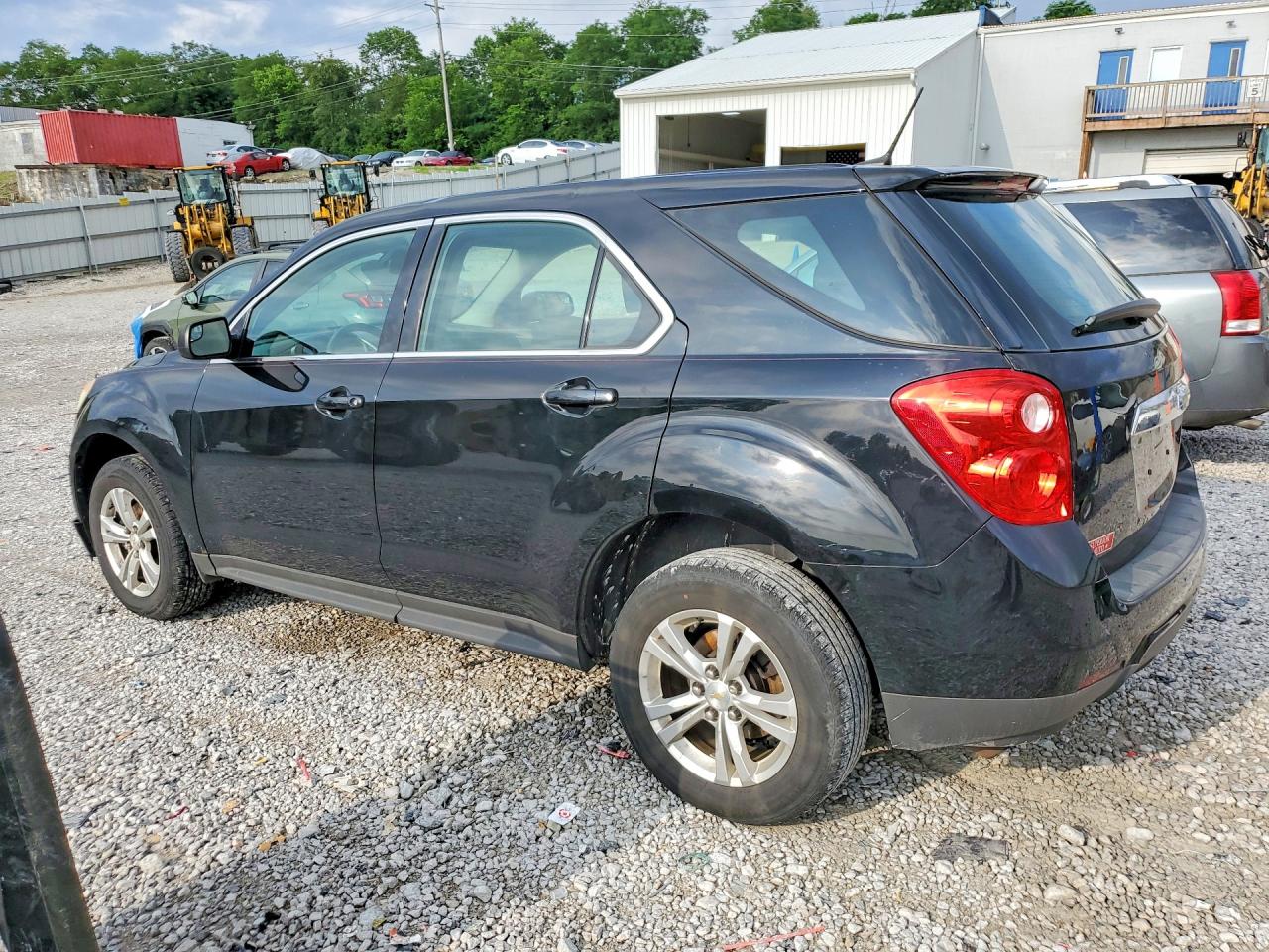 2013 Chevrolet Equinox Ls Black vin: 2GNALBEK7D6368214
