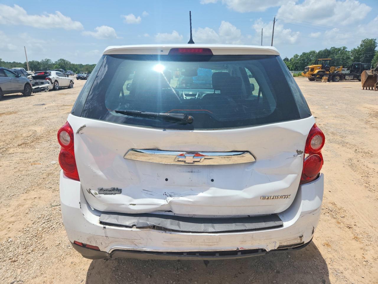 2013 Chevrolet Equinox Ls Белый vin: 2GNALBEK7D6376068