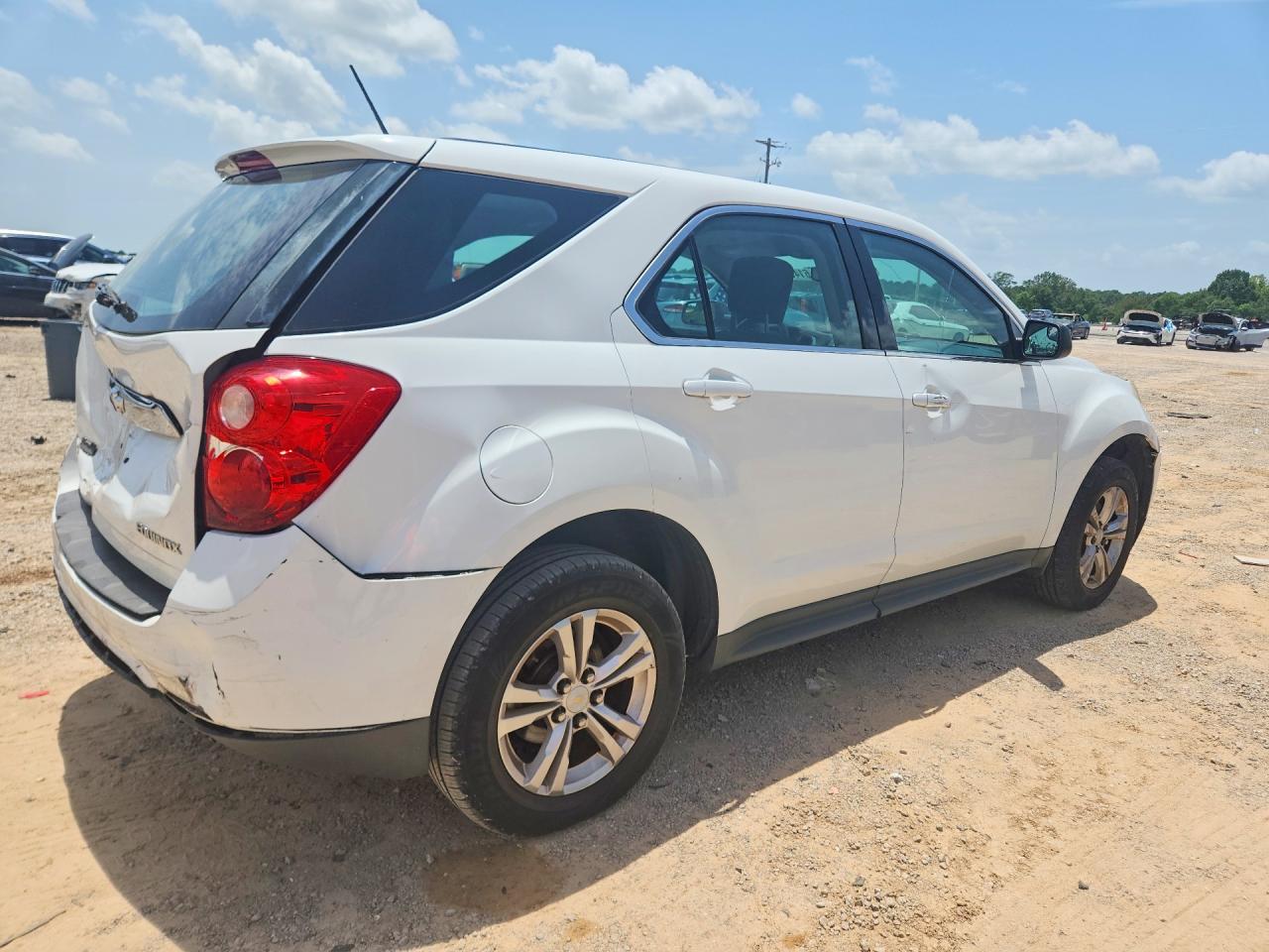 2013 Chevrolet Equinox Ls Белый vin: 2GNALBEK7D6376068