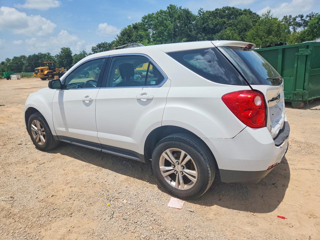 2013 Chevrolet Equinox Ls Белый vin: 2GNALBEK7D6376068