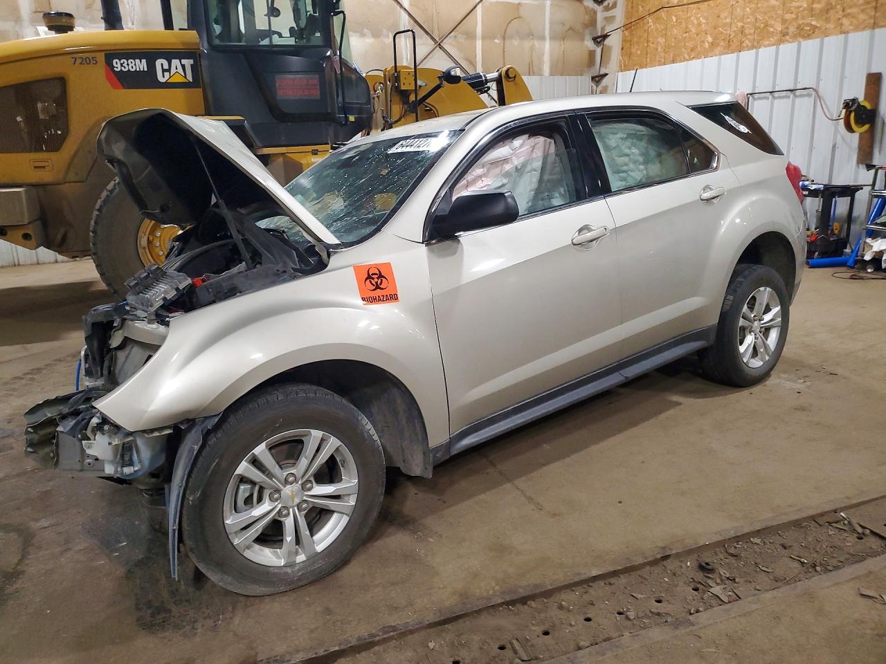 2013 Chevrolet Equinox Ls Tan vin: 2GNALBEK7D6391007