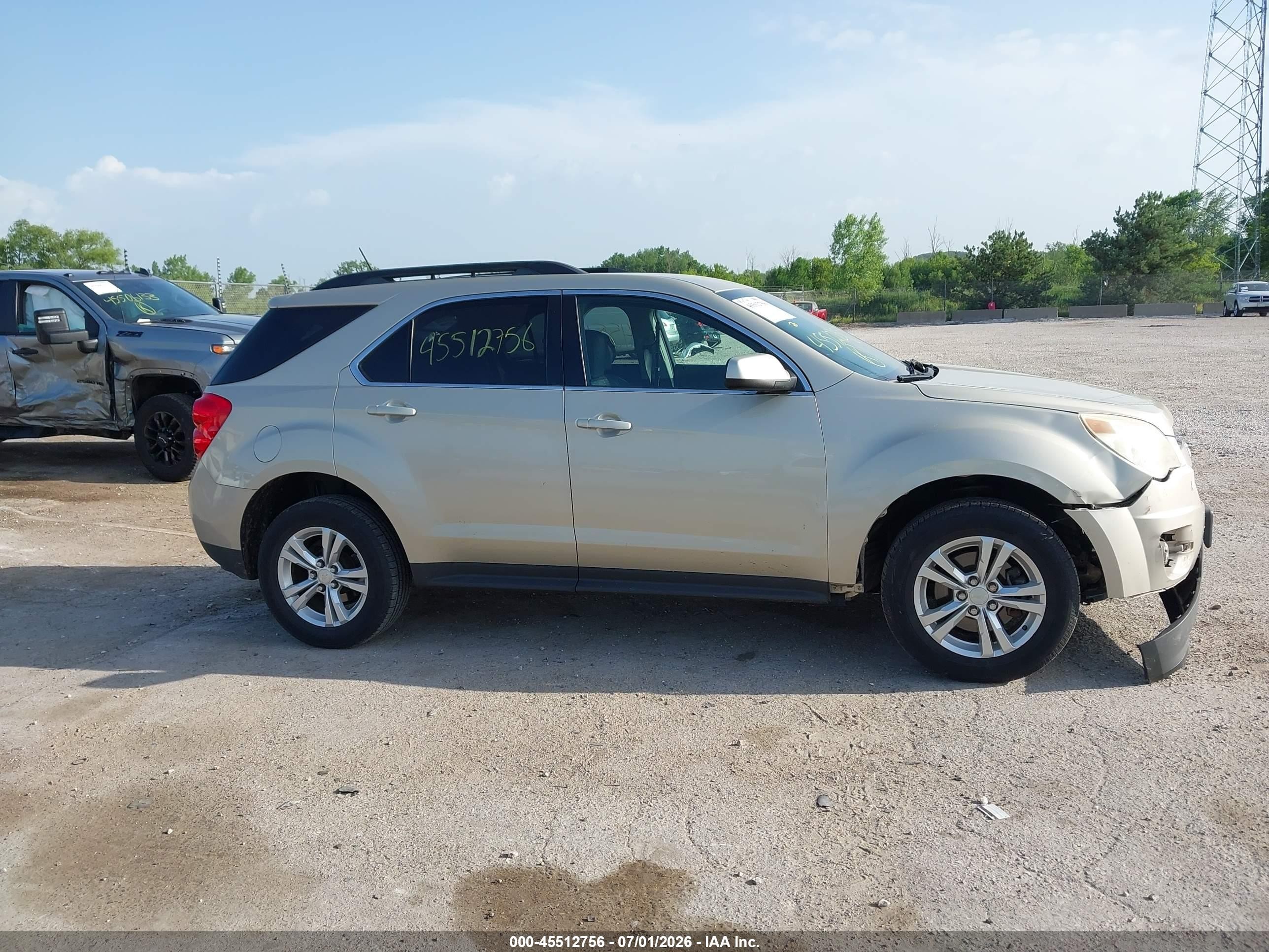 2014 Chevrolet Equinox Lt Gold vin: 2GNALBEK7E1130202
