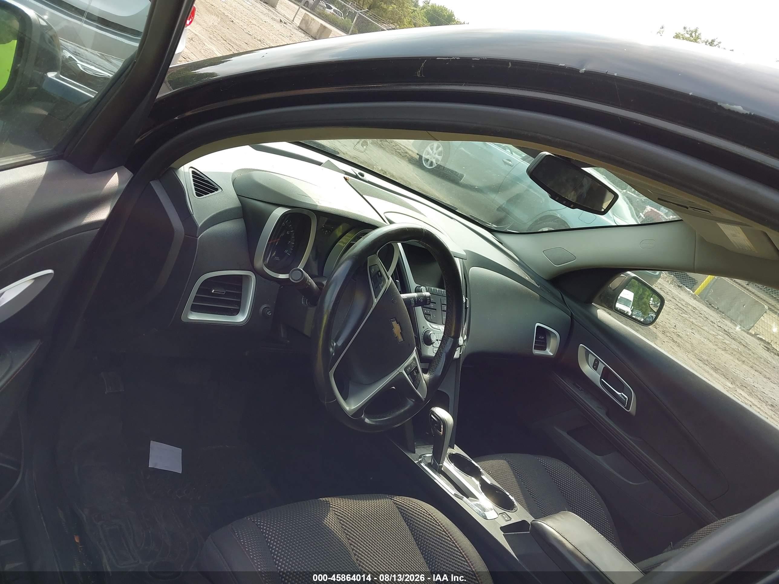 2014 Chevrolet Equinox Lt Black vin: 2GNALBEK7E1152099