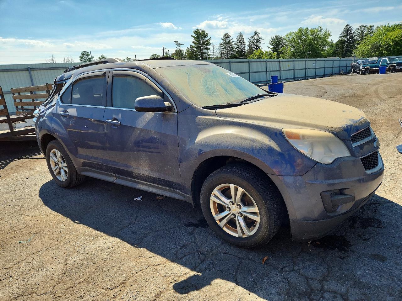 2014 Chevrolet Equinox Lt Blue vin: 2GNALBEK7E6105450
