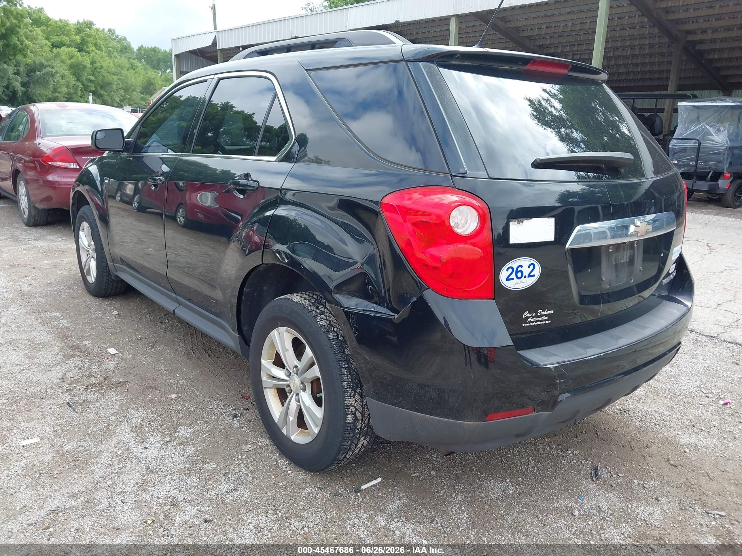 2014 Chevrolet Equinox Lt Black vin: 2GNALBEK7E6219304