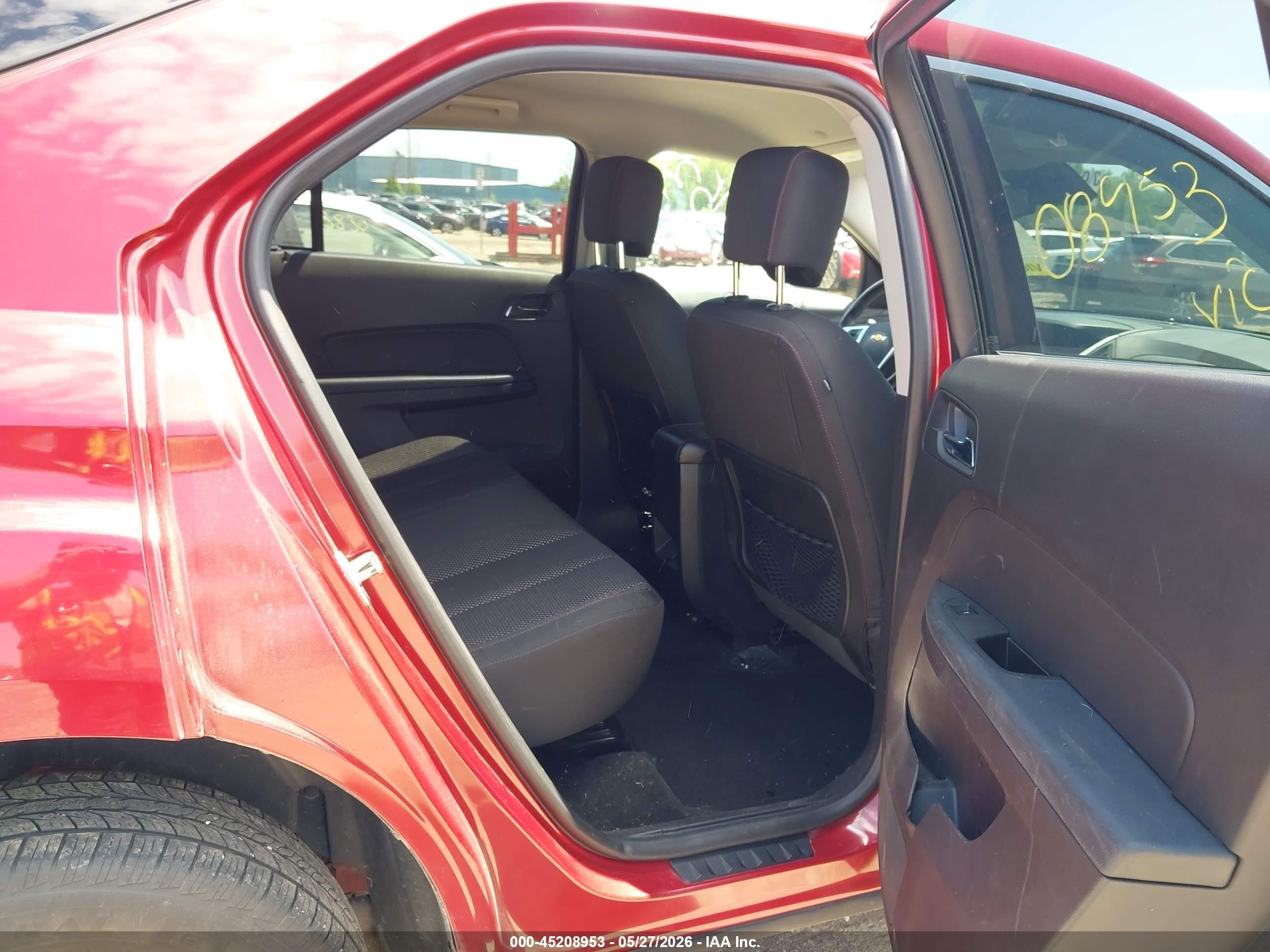 2014 Chevrolet Equinox 1lt Красный vin: 2GNALBEK7E6227225