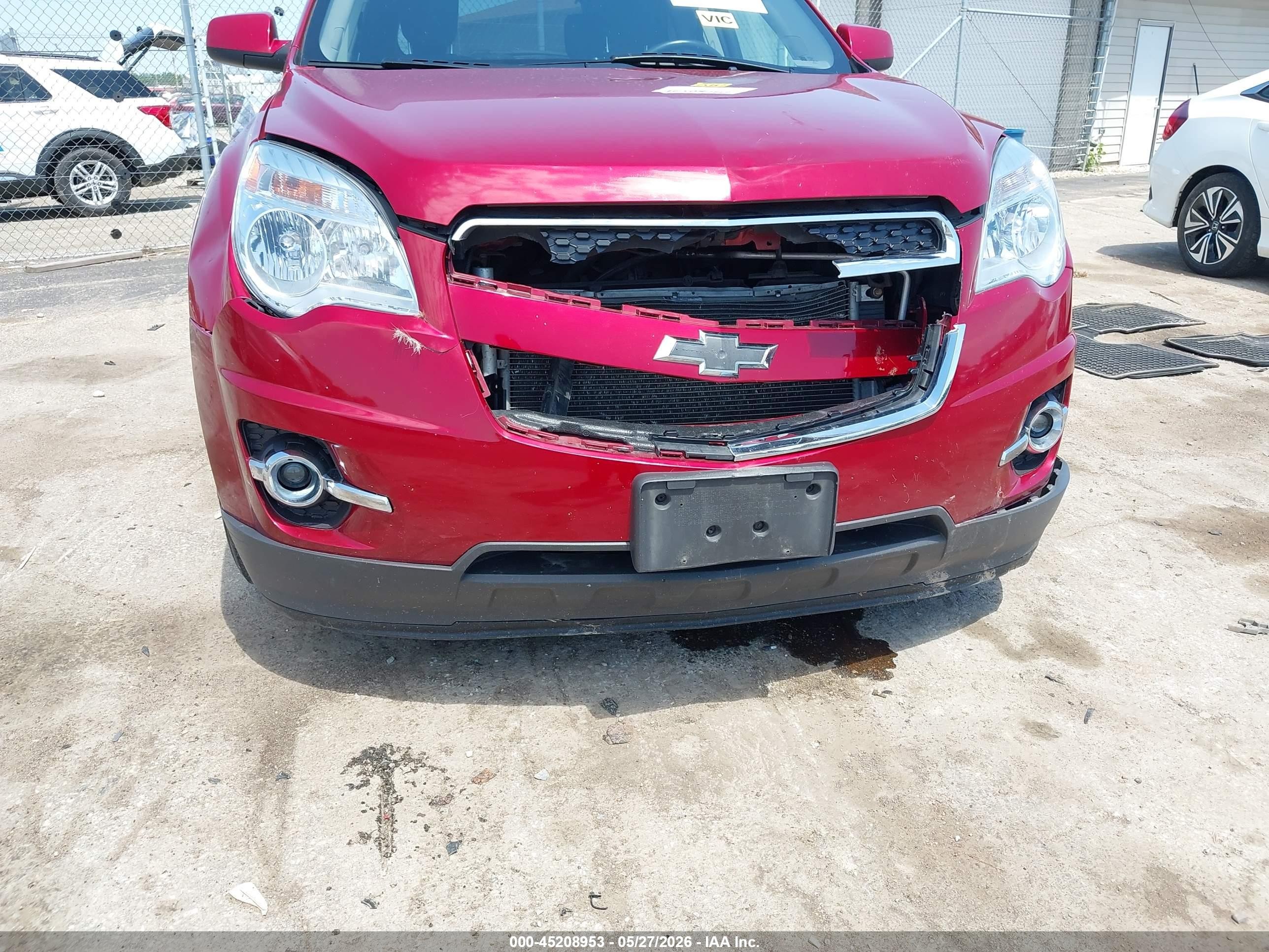 2014 Chevrolet Equinox 1lt Красный vin: 2GNALBEK7E6227225