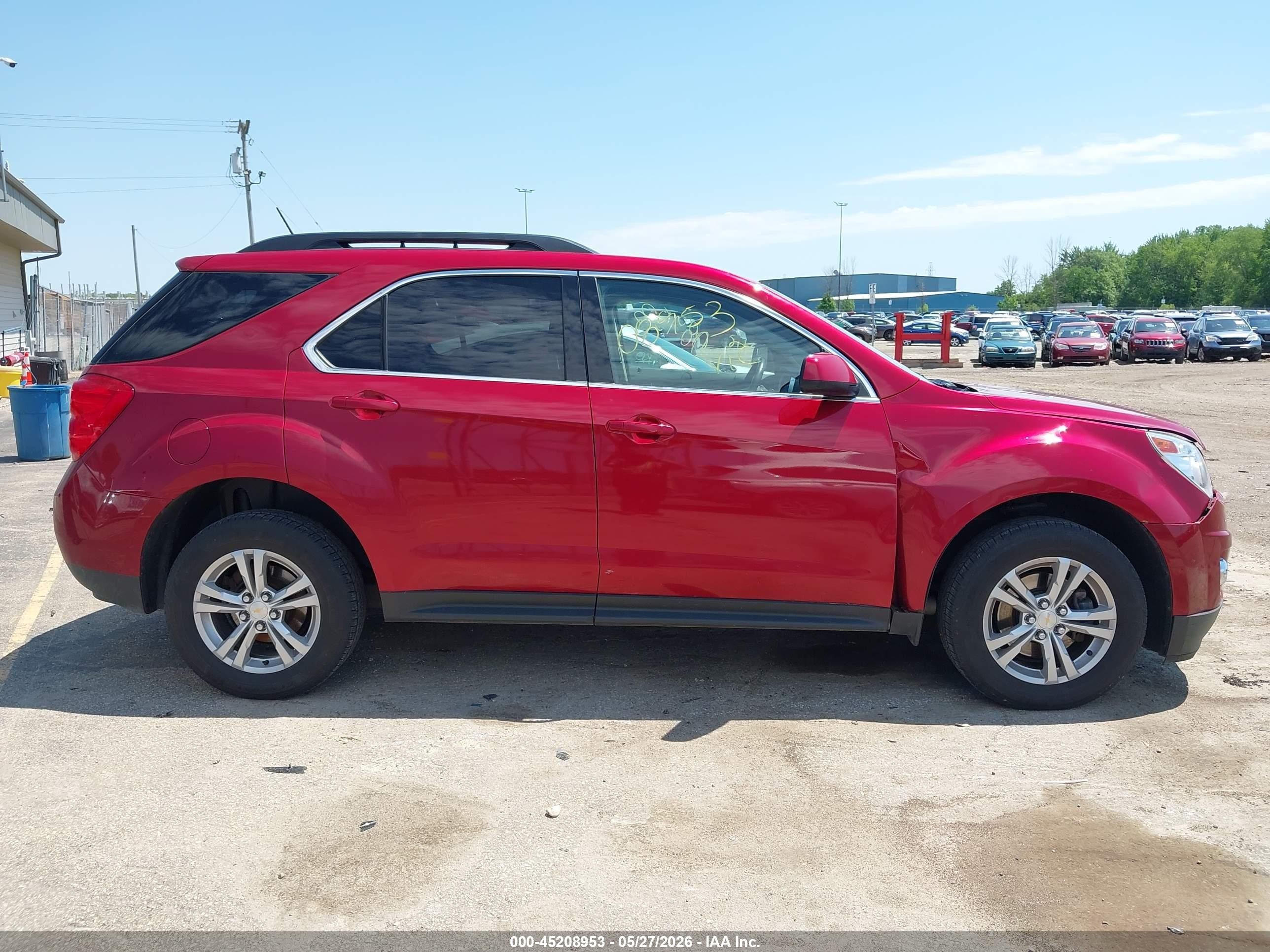 2014 Chevrolet Equinox 1lt Красный vin: 2GNALBEK7E6227225