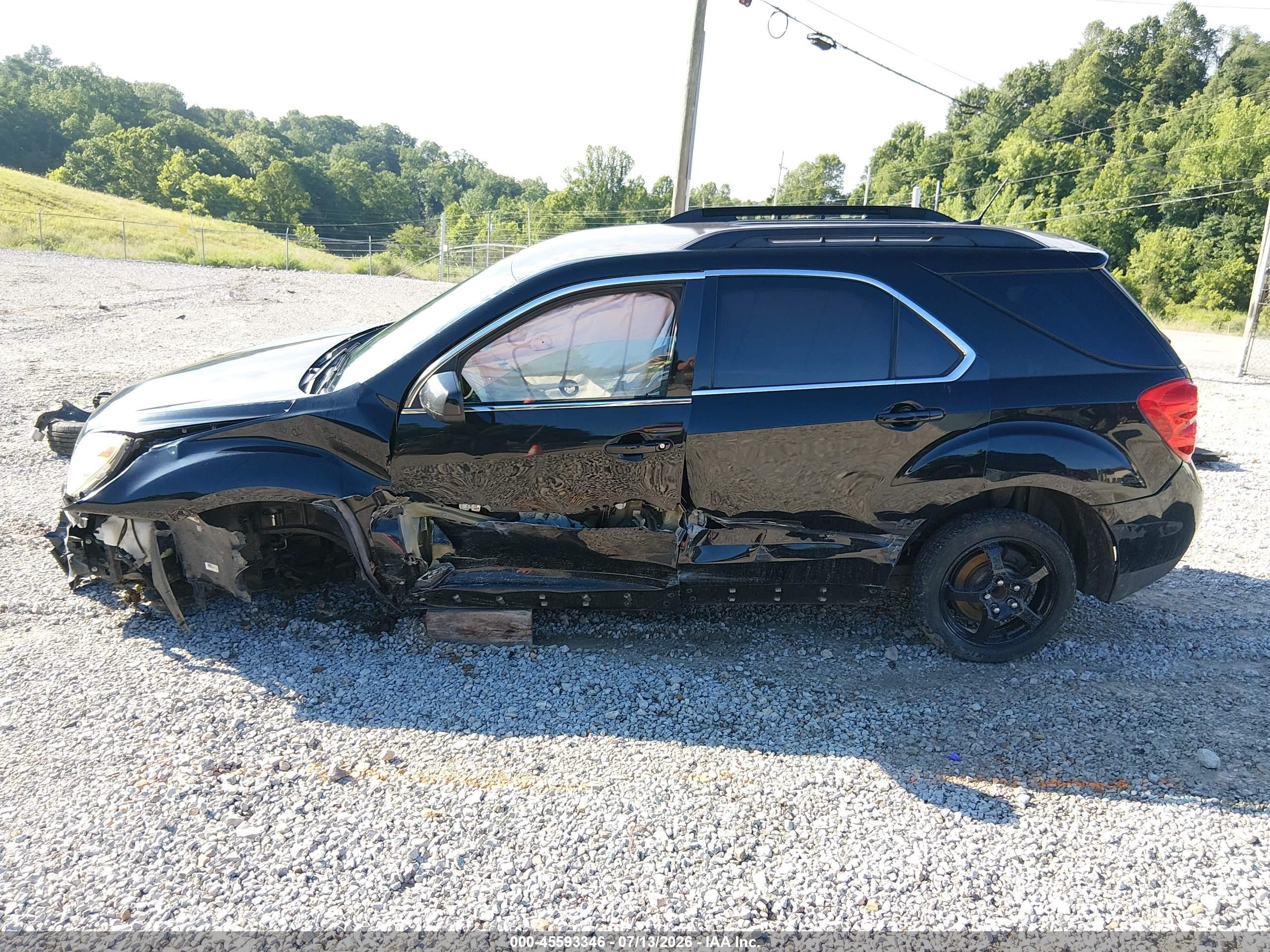 2014 Chevrolet Equinox Lt Черный vin: 2GNALBEK7E6242985