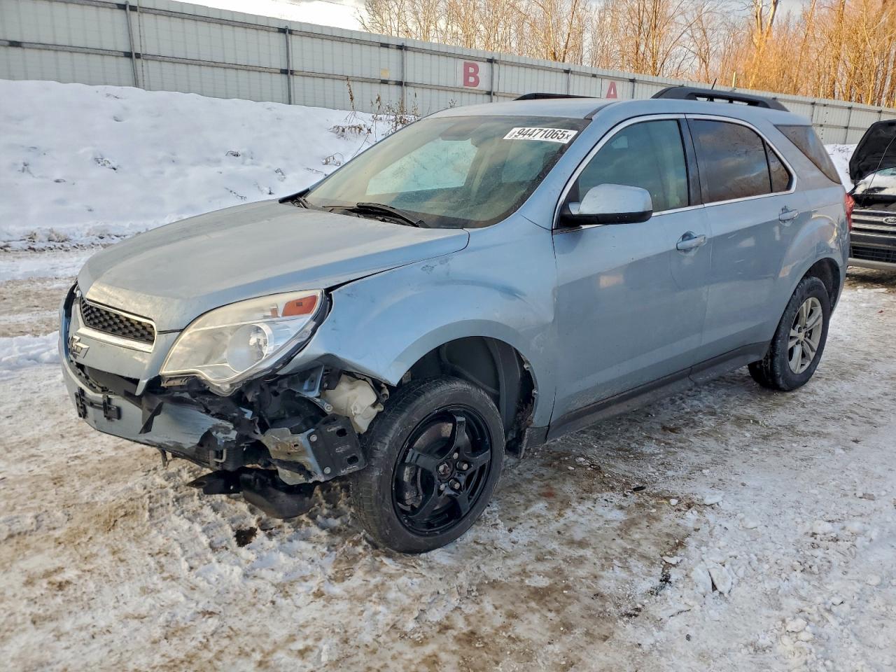 2014 Chevrolet Equinox Lt Blue vin: 2GNALBEK7E6257356