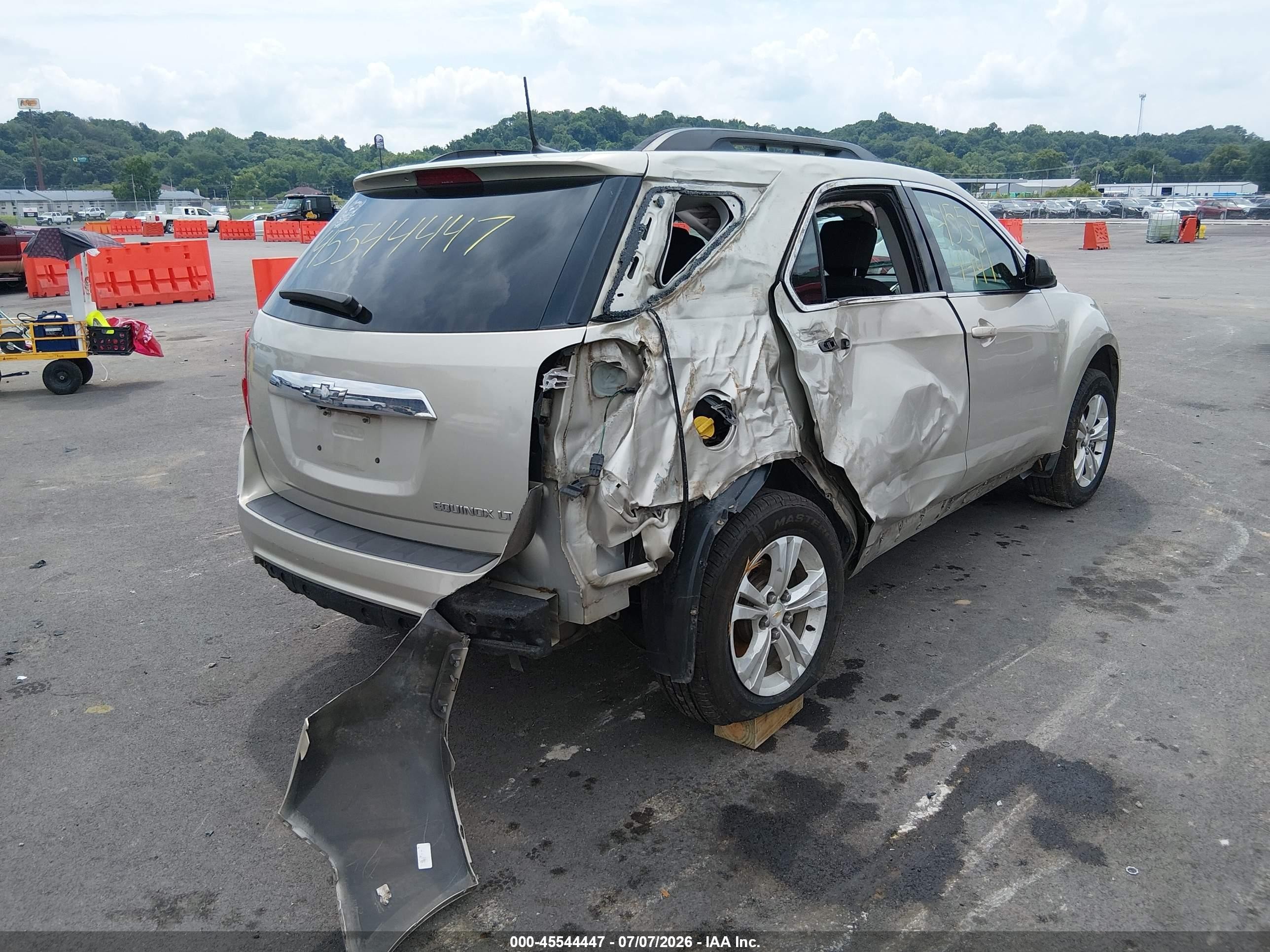 2014 Chevrolet Equinox Lt Gold vin: 2GNALBEK7E6275789