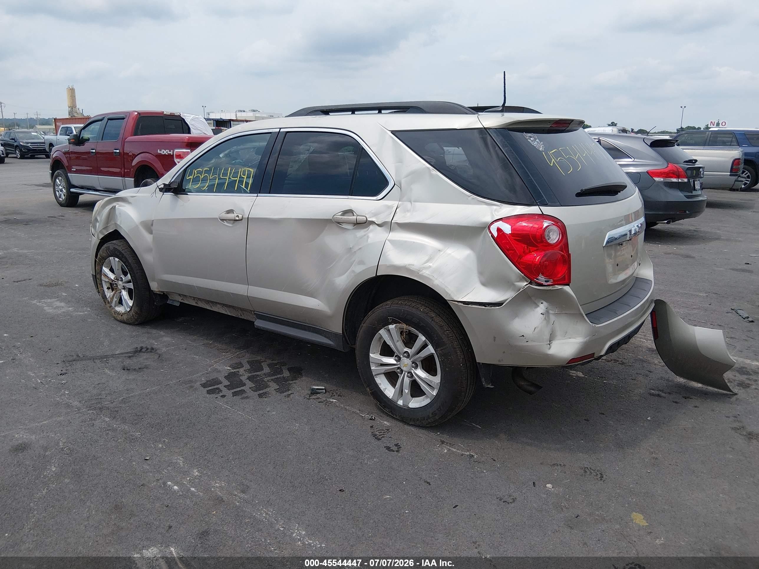 2014 Chevrolet Equinox Lt Gold vin: 2GNALBEK7E6275789
