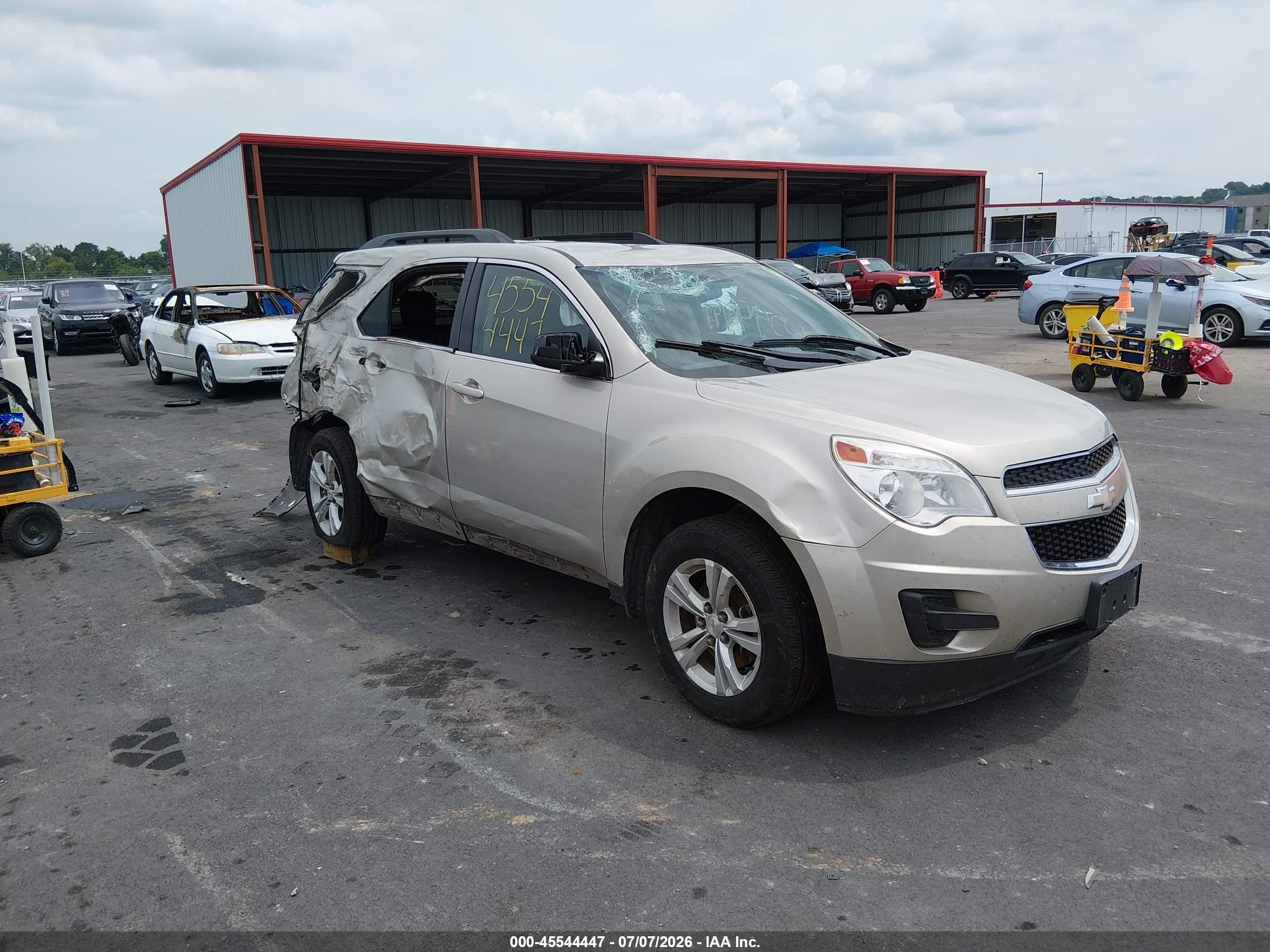 2014 Chevrolet Equinox Lt Gold vin: 2GNALBEK7E6275789