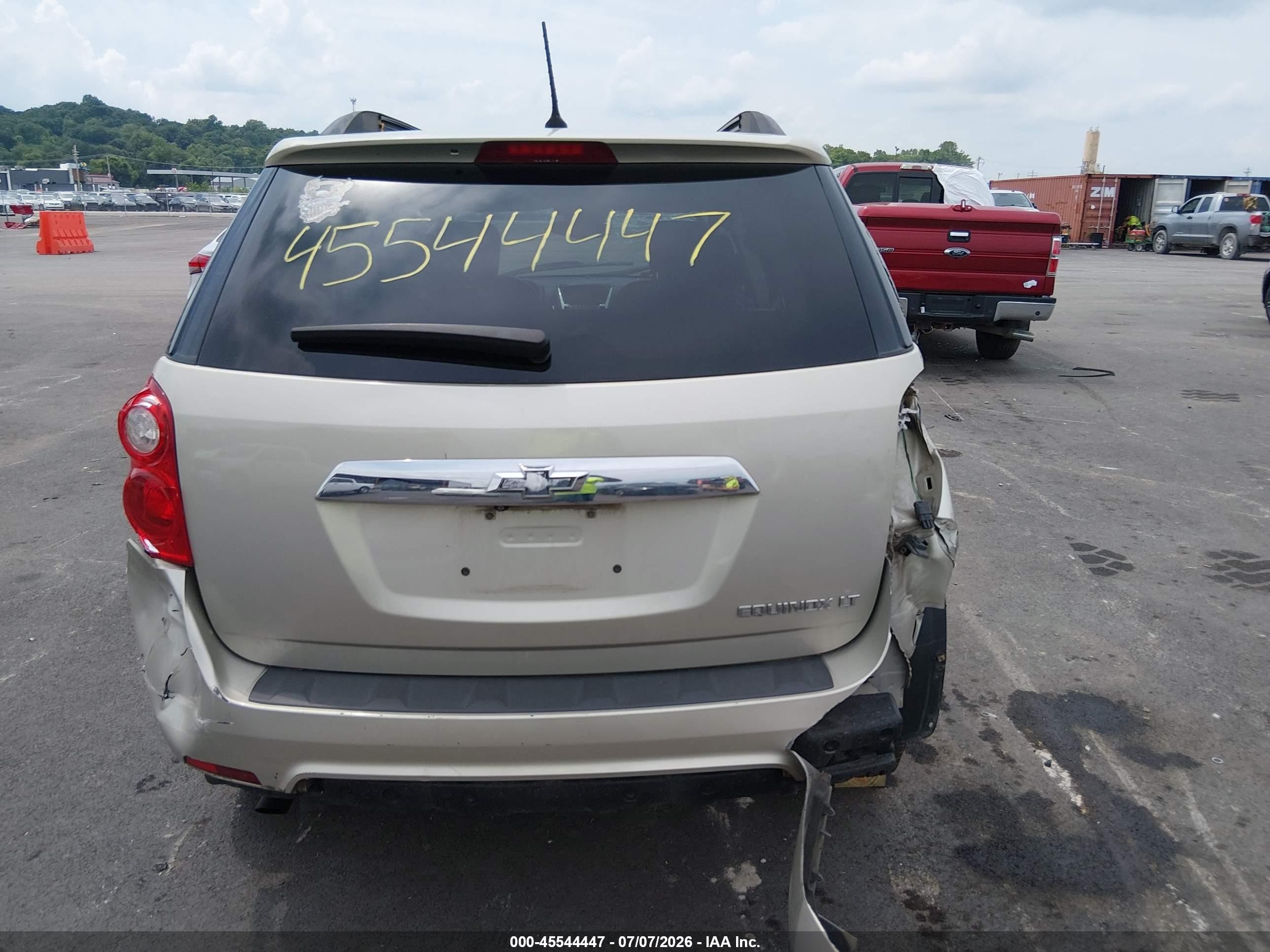 2014 Chevrolet Equinox Lt Gold vin: 2GNALBEK7E6275789