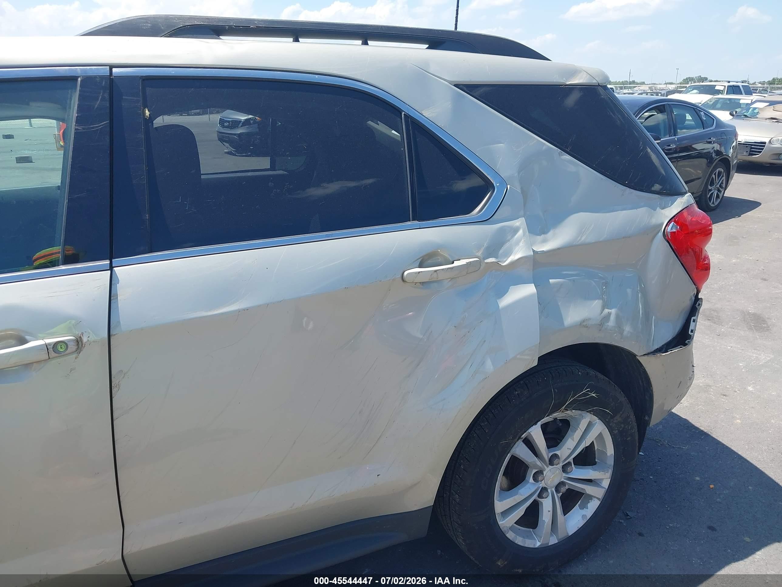 2014 Chevrolet Equinox Lt Gold vin: 2GNALBEK7E6275789