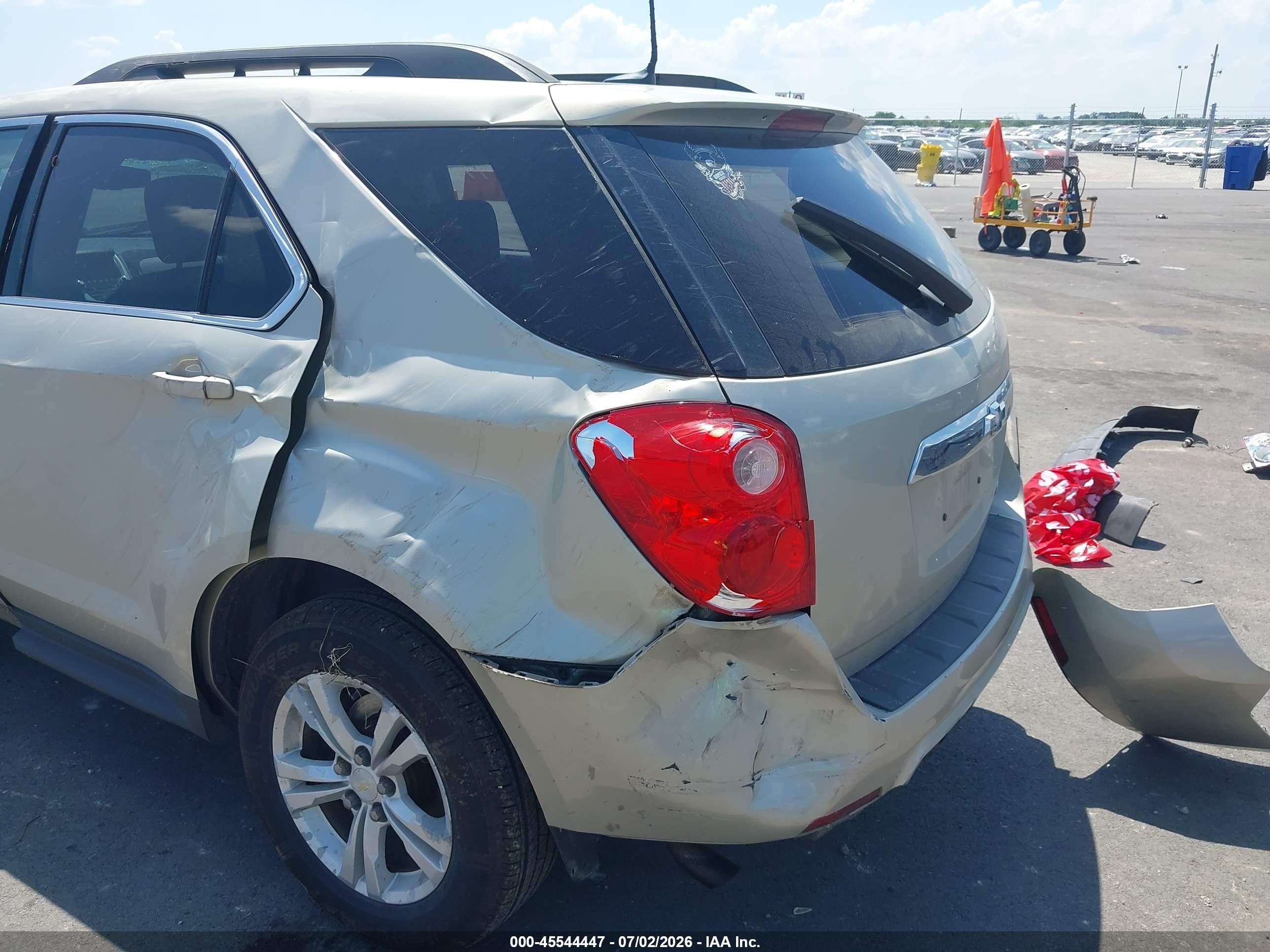 2014 Chevrolet Equinox Lt Gold vin: 2GNALBEK7E6275789
