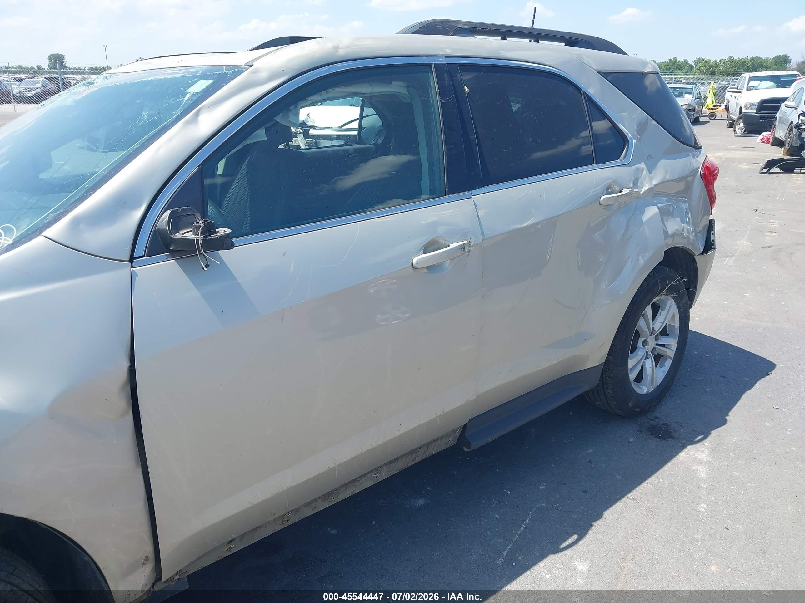 2014 Chevrolet Equinox Lt Gold vin: 2GNALBEK7E6275789