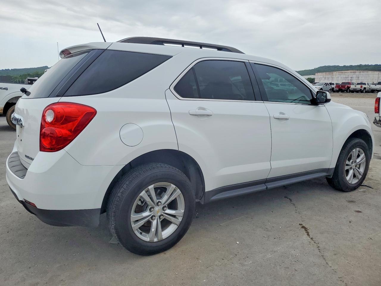 2014 Chevrolet Equinox Lt White vin: 2GNALBEK7E6282788