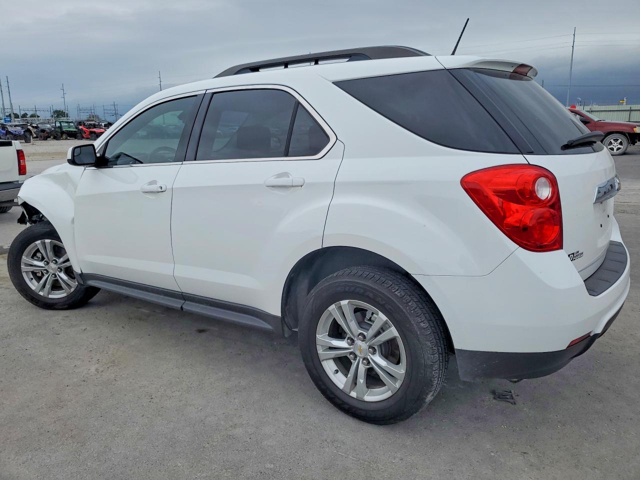 2014 Chevrolet Equinox Lt White vin: 2GNALBEK7E6282788