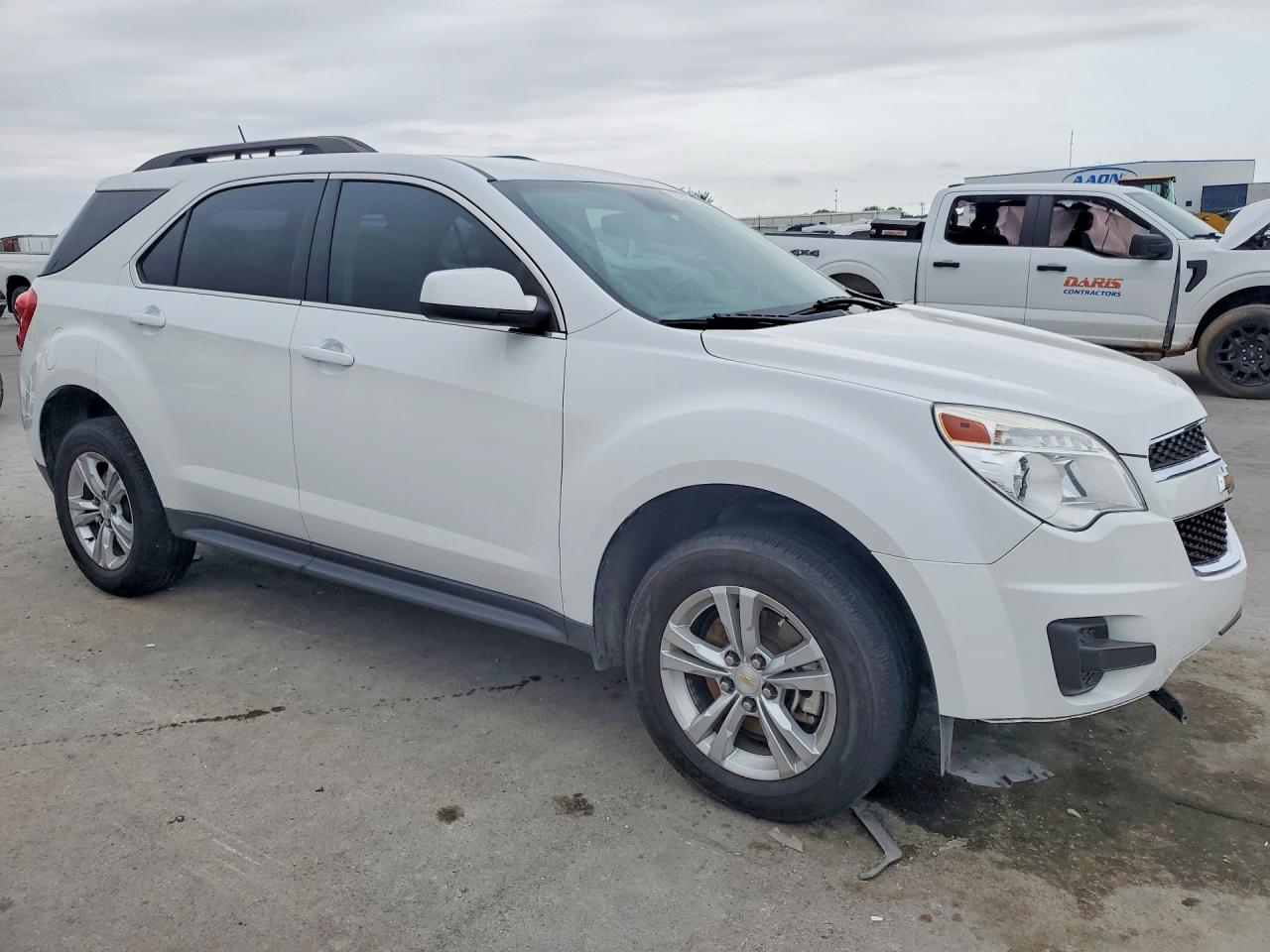 2014 Chevrolet Equinox Lt White vin: 2GNALBEK7E6282788