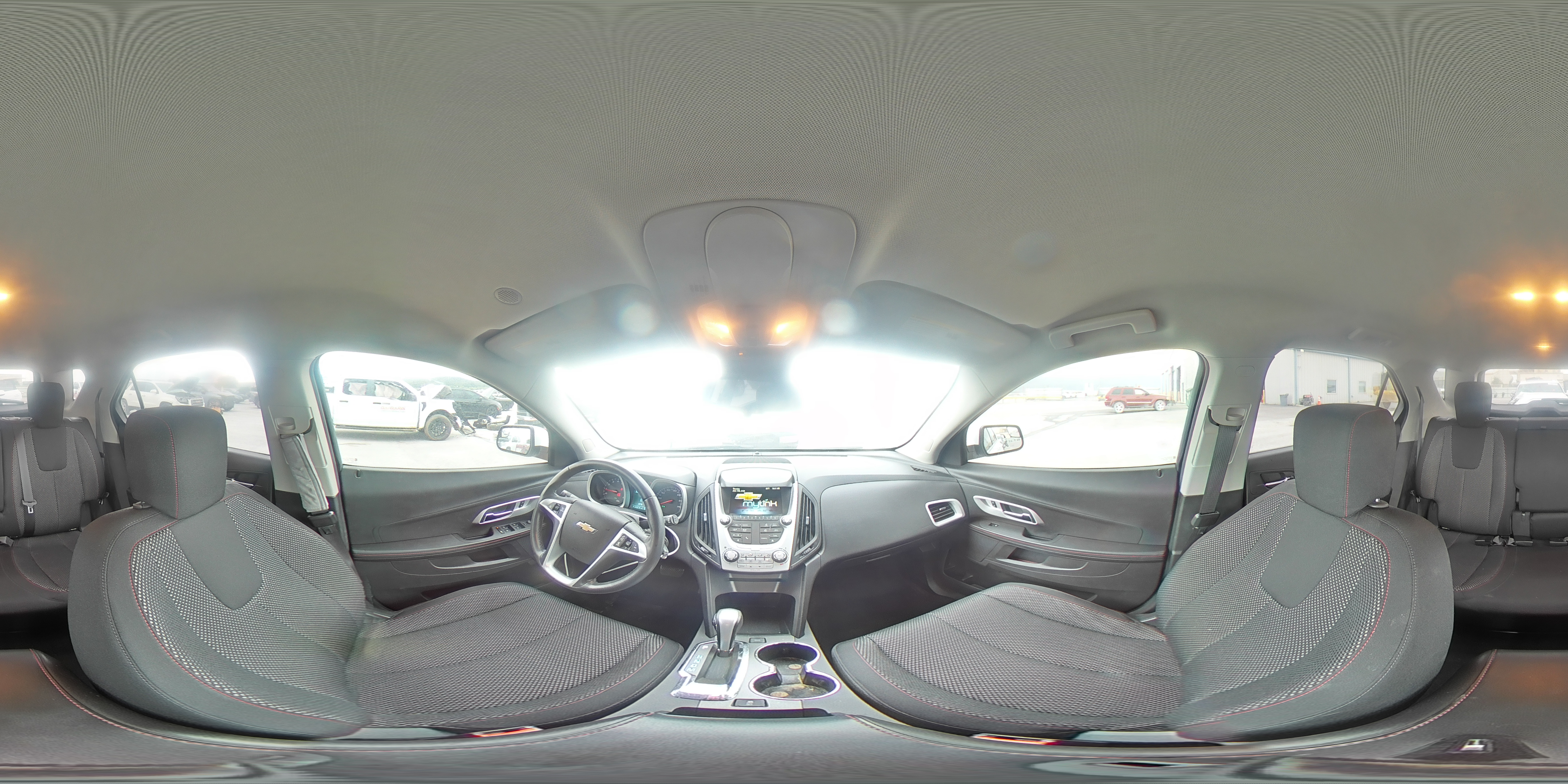 2014 Chevrolet Equinox Lt White vin: 2GNALBEK7E6282788