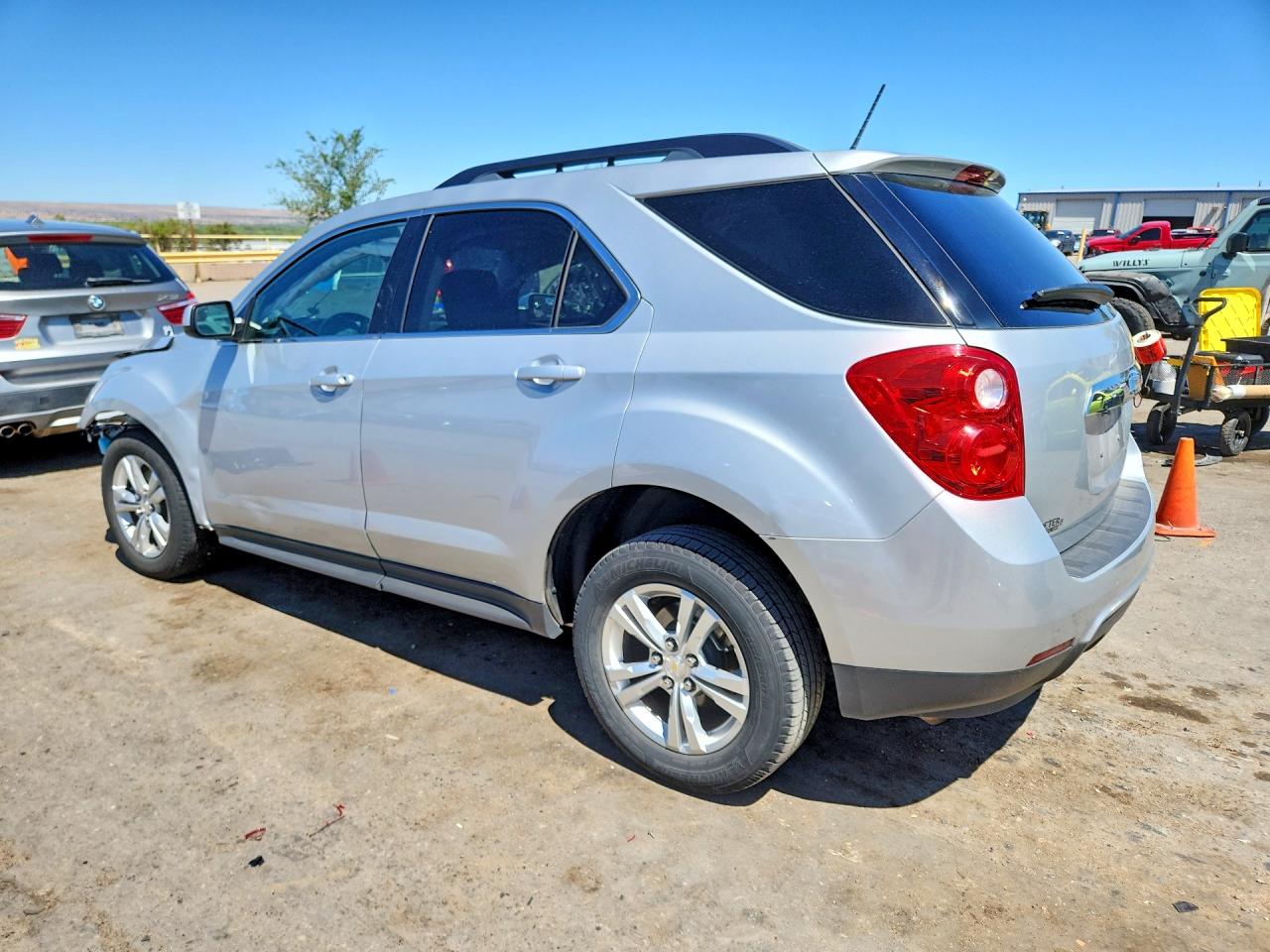 2014 Chevrolet Equinox Lt Silver vin: 2GNALBEK7E6302277