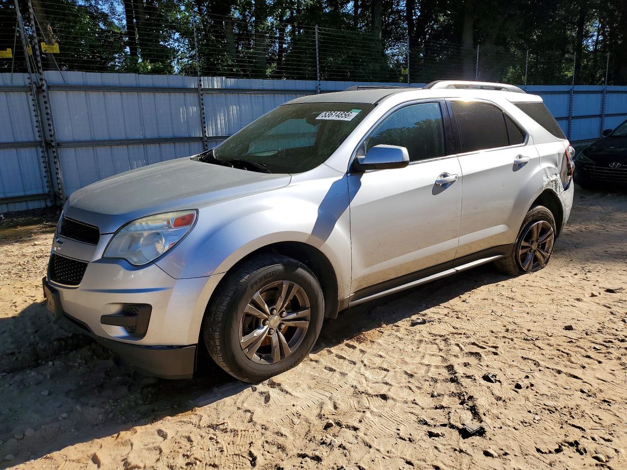 2014 Chevrolet Equinox Lt Silver vin: 2GNALBEK7E6316633