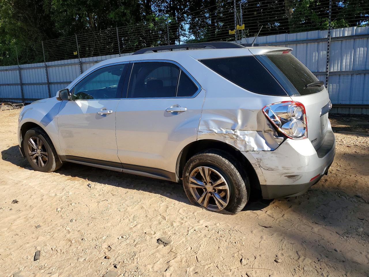 2014 Chevrolet Equinox Lt Silver vin: 2GNALBEK7E6316633